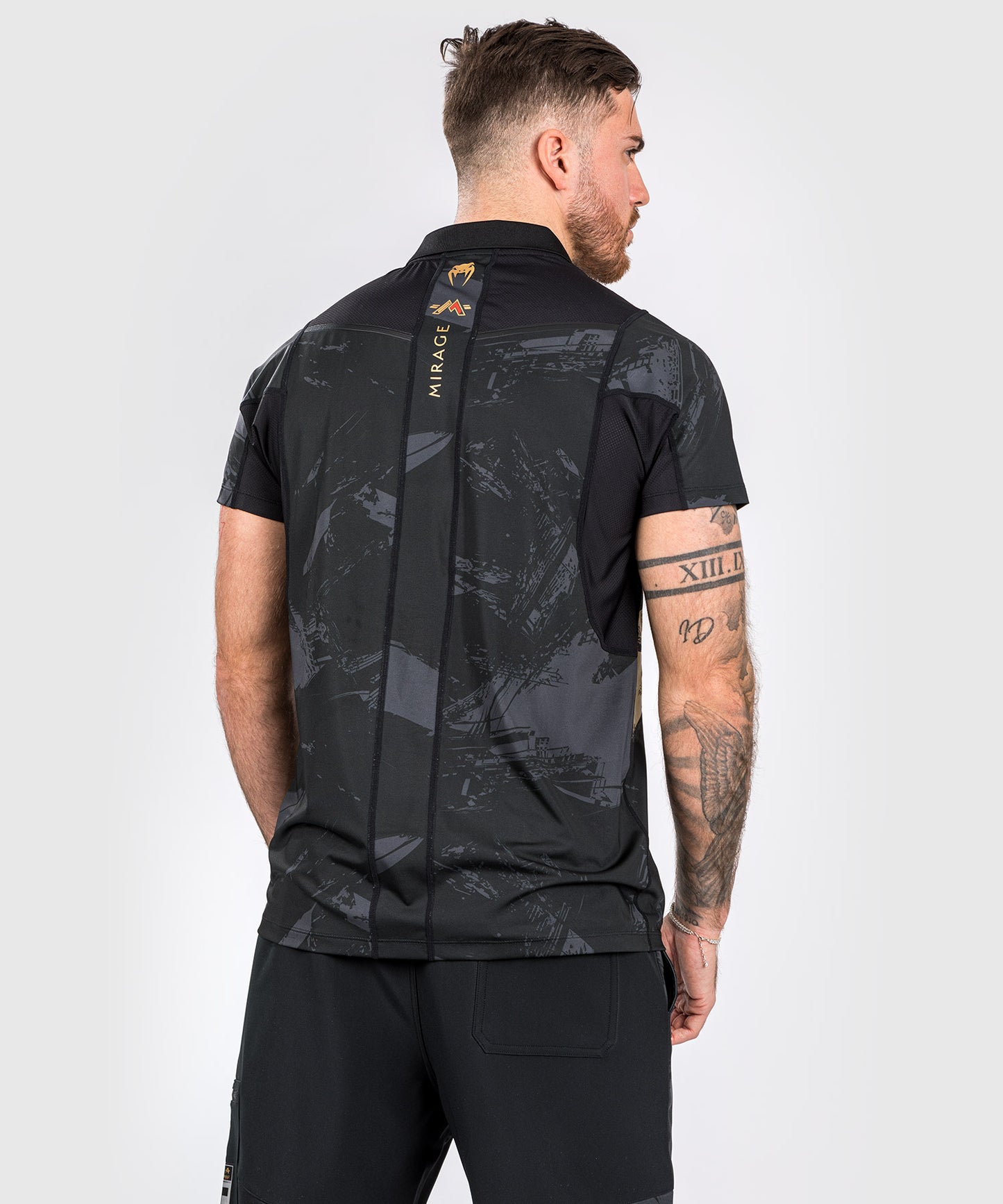 Venum x Mirage Polo - Negro/Oro