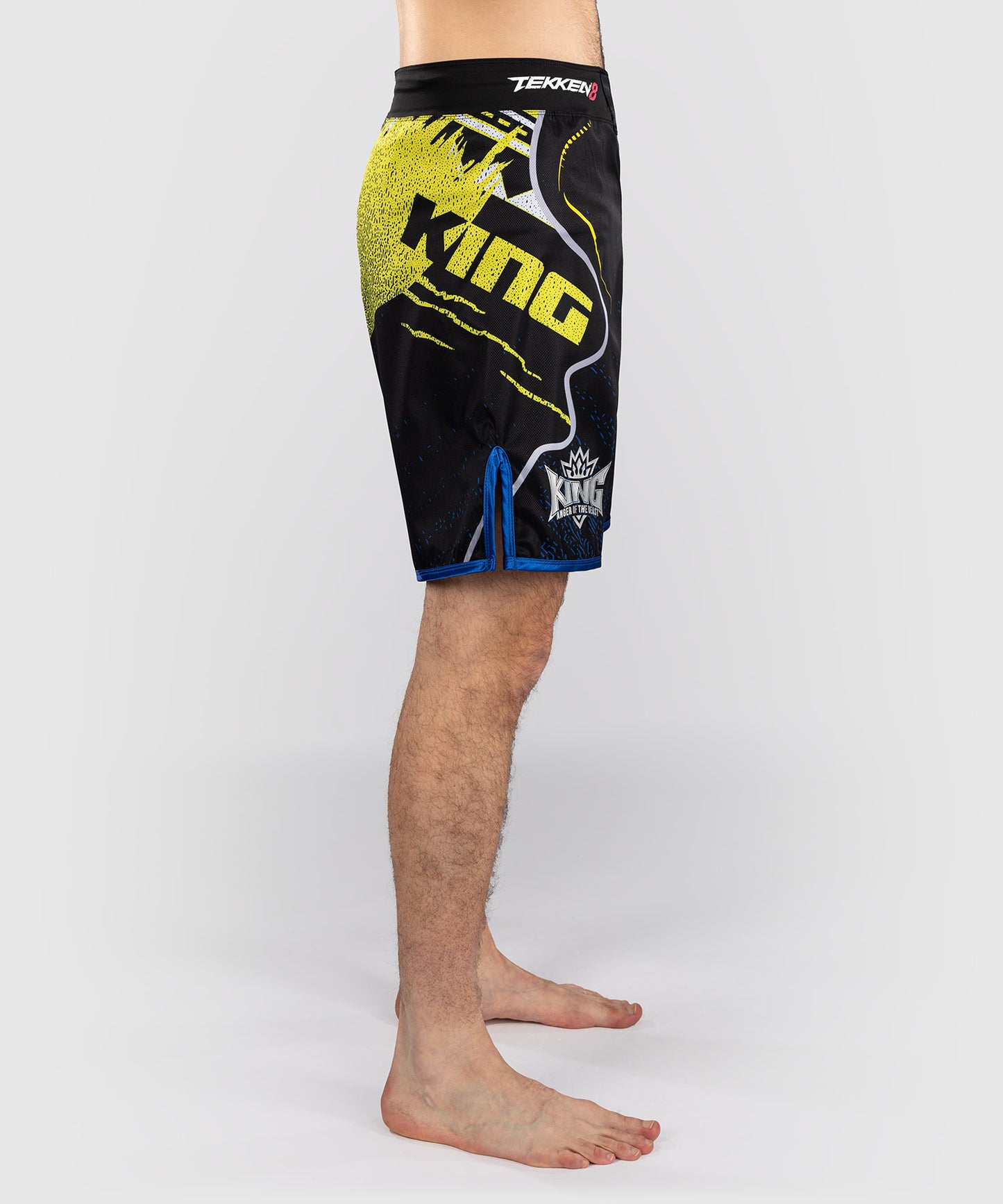 Venum x TEKKEN 8 Short de Combate King - Negro/Amarillo