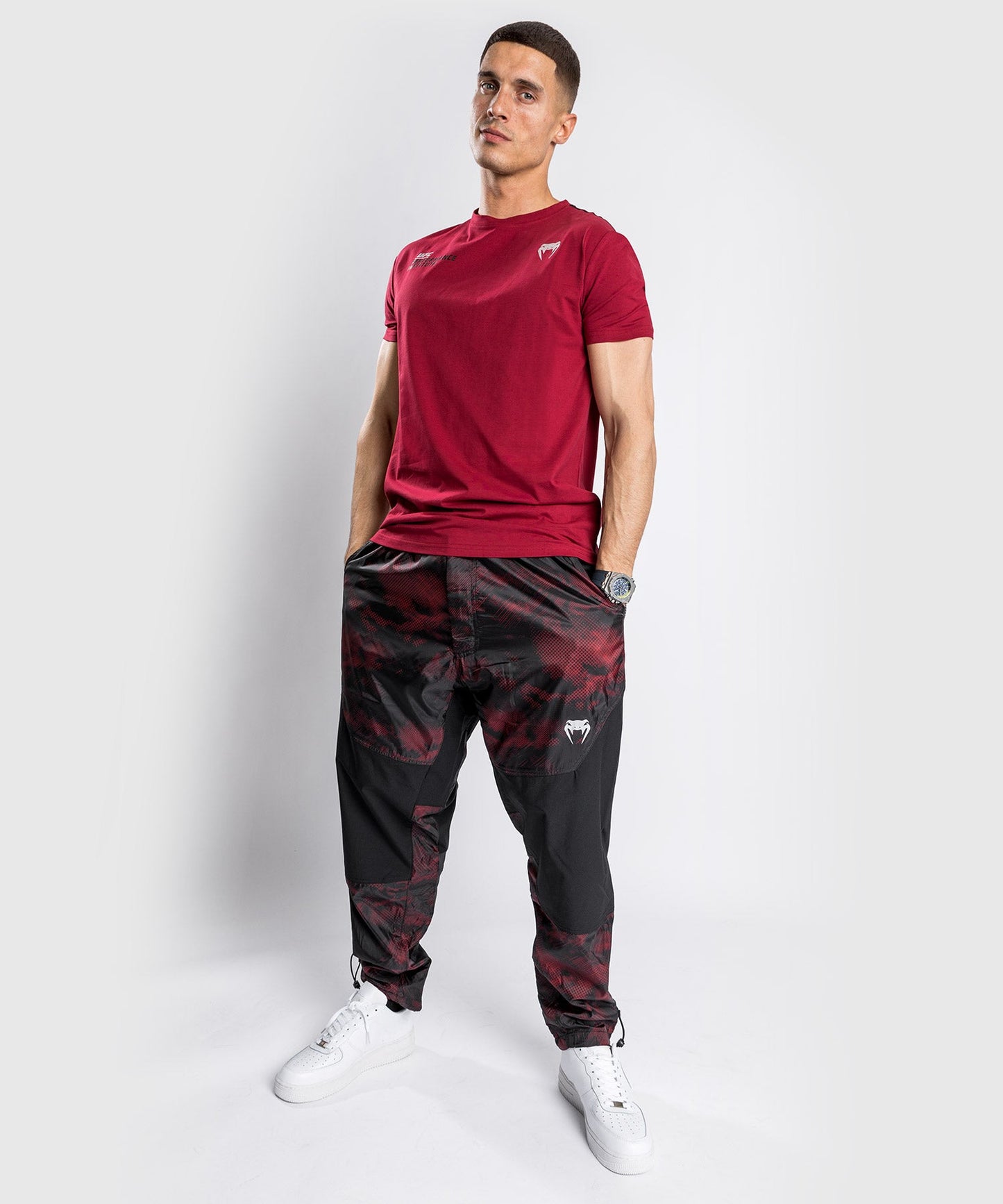Venum Laser XT Jogging Pants - Oversize - Black/Red