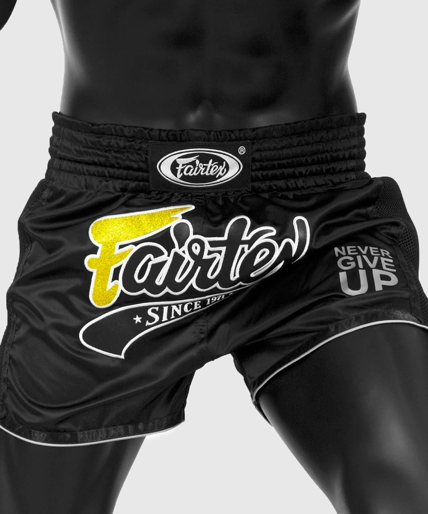 Short de Muay Thai Fairtex - Noir