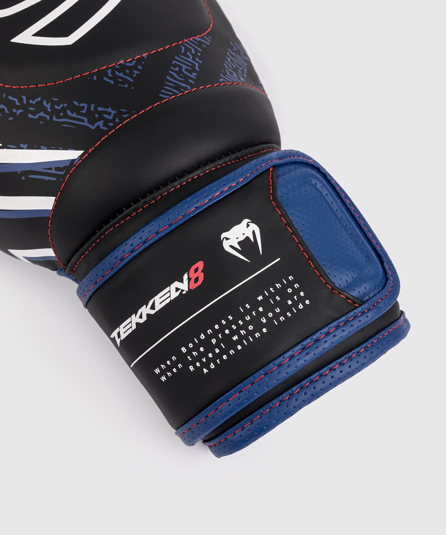Gants de Boxe Venum x TEKKEN 8 - Jin Kazama - Bleu/Noir/Blanc