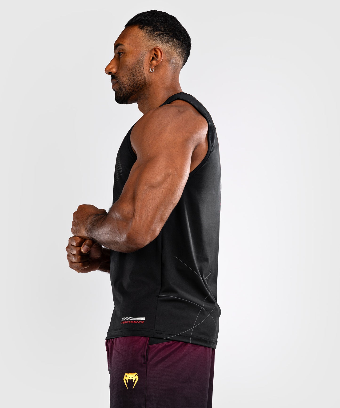 Venum Tactical XT Canotta Dry Tech - Nero/Rosso Fuoco