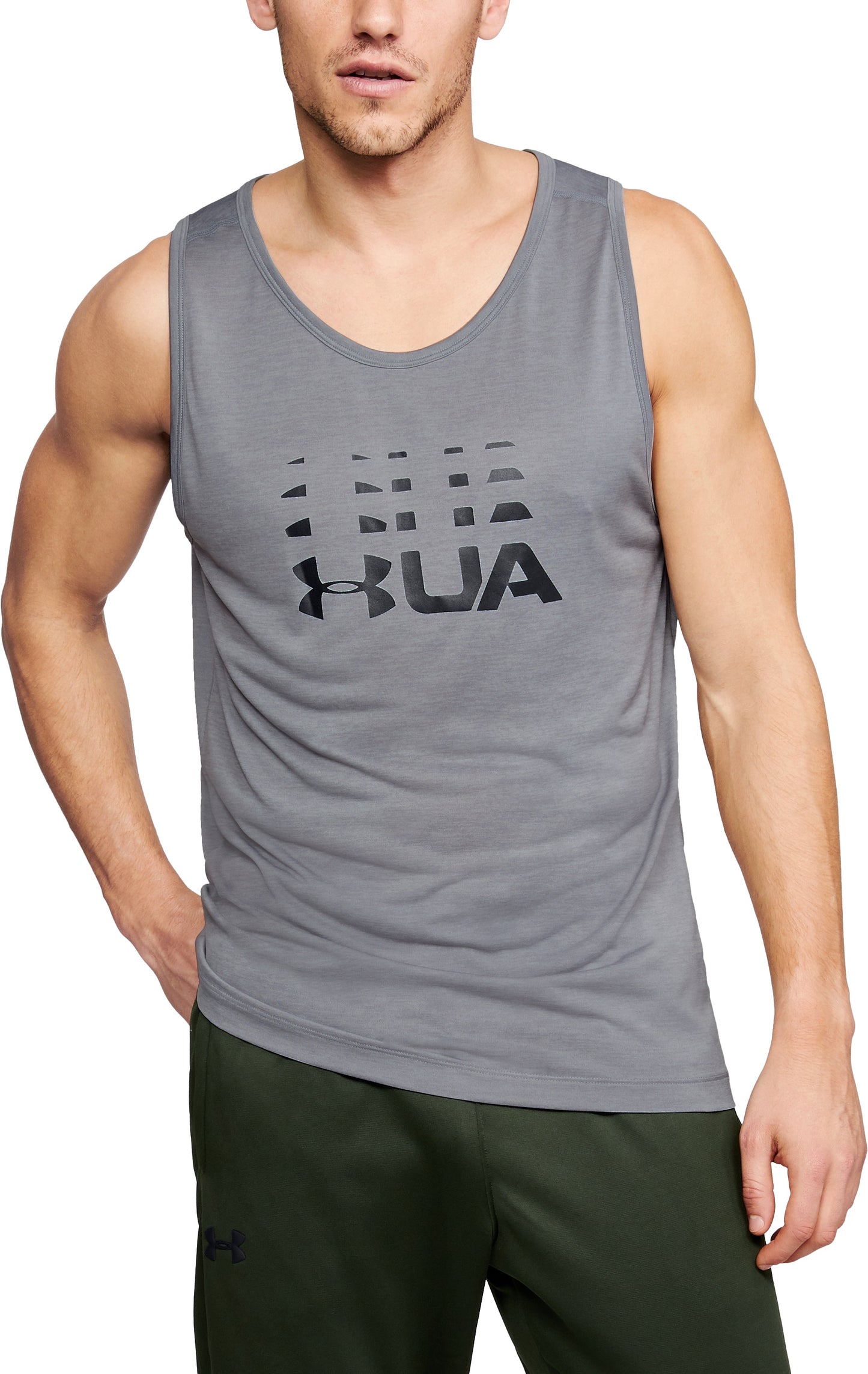 Débardeur Under Armour Tech Graphic - Gris