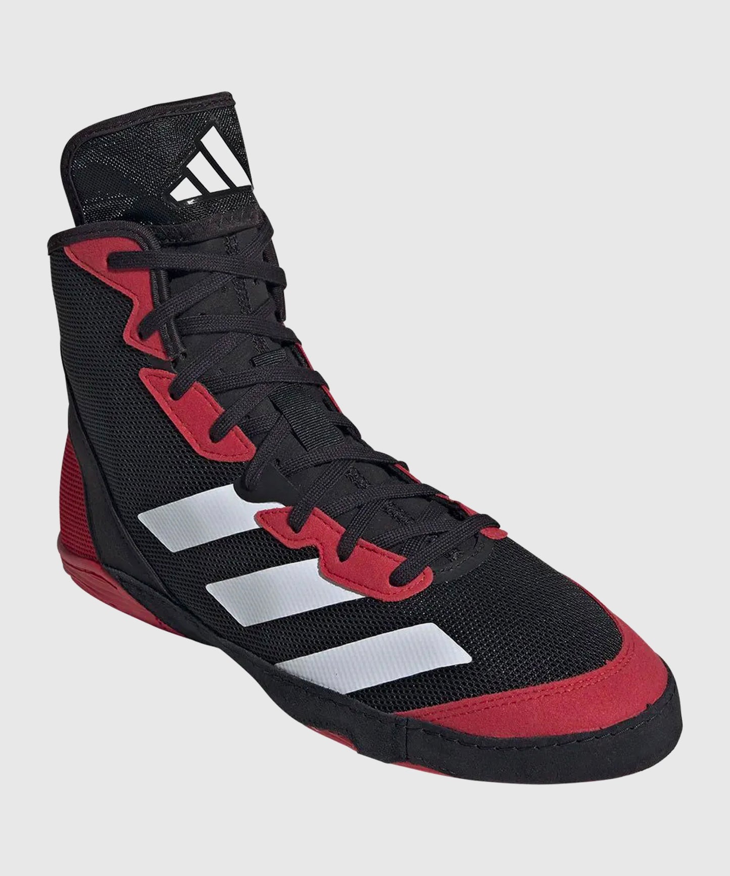 Chaussures de Lutte Adidas Adizero Mat Wizard 6 - Noir/Rouge