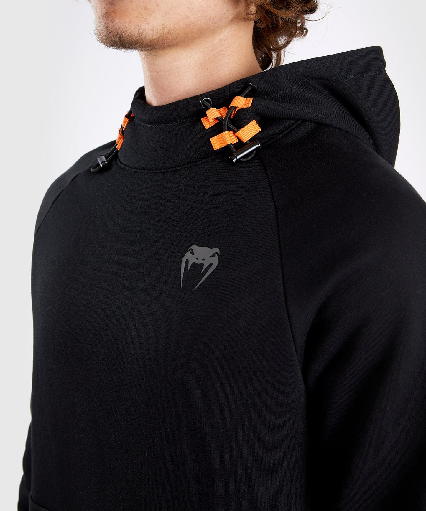 Venum S47 Hoodie - Black/Orange