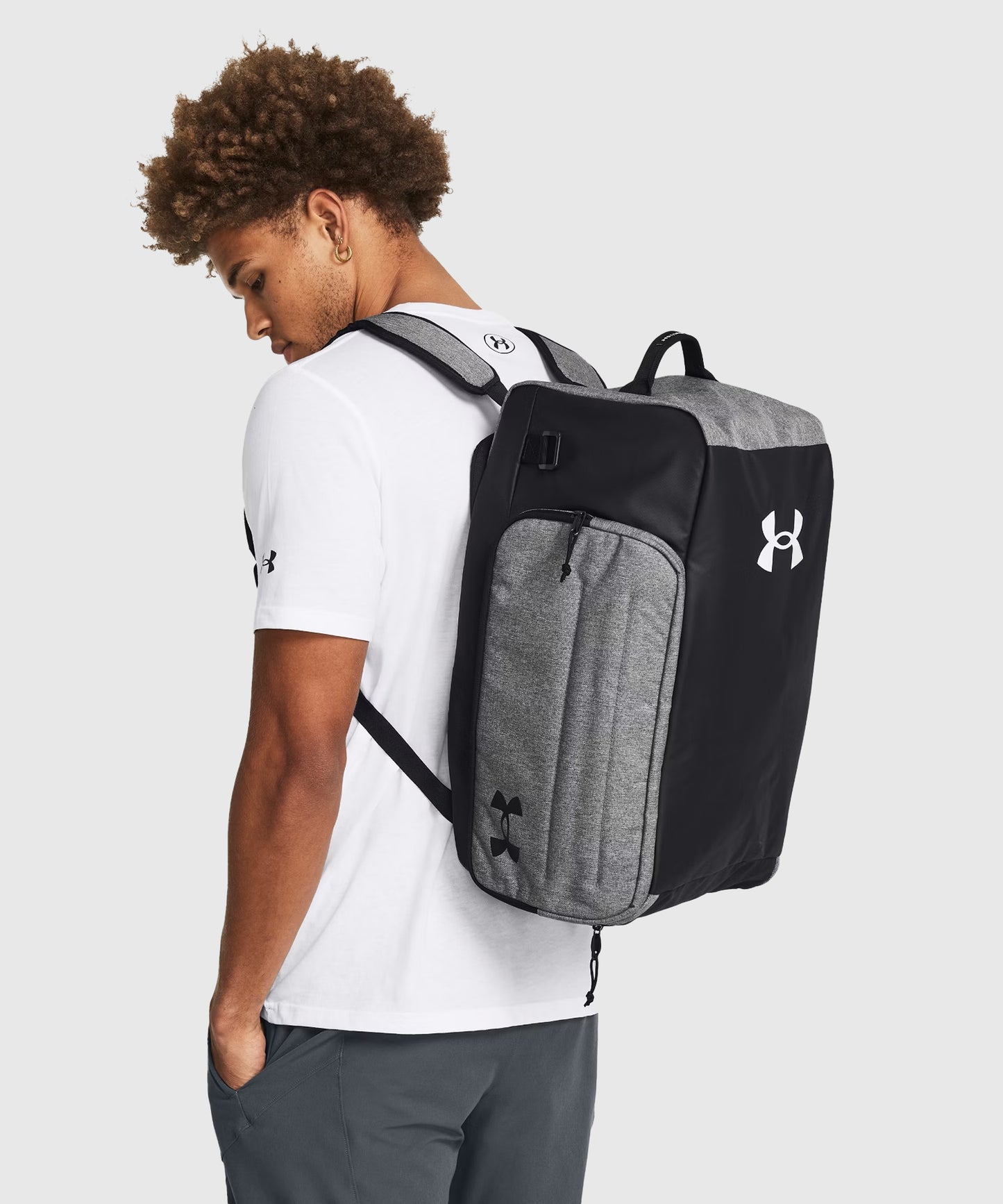 Under Armour Ua Contain Duo Sport Rucksack (S) – Schwarz/Grau