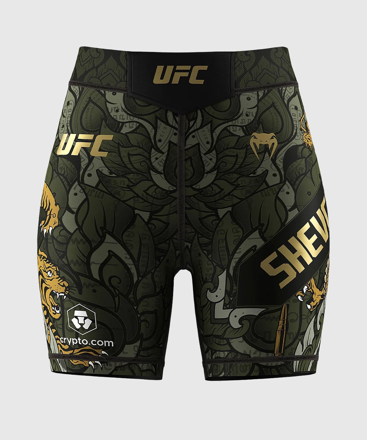 Women’s UFC Unrivaled by Venum Green Valentina Shevchenko Vale Tudo Short