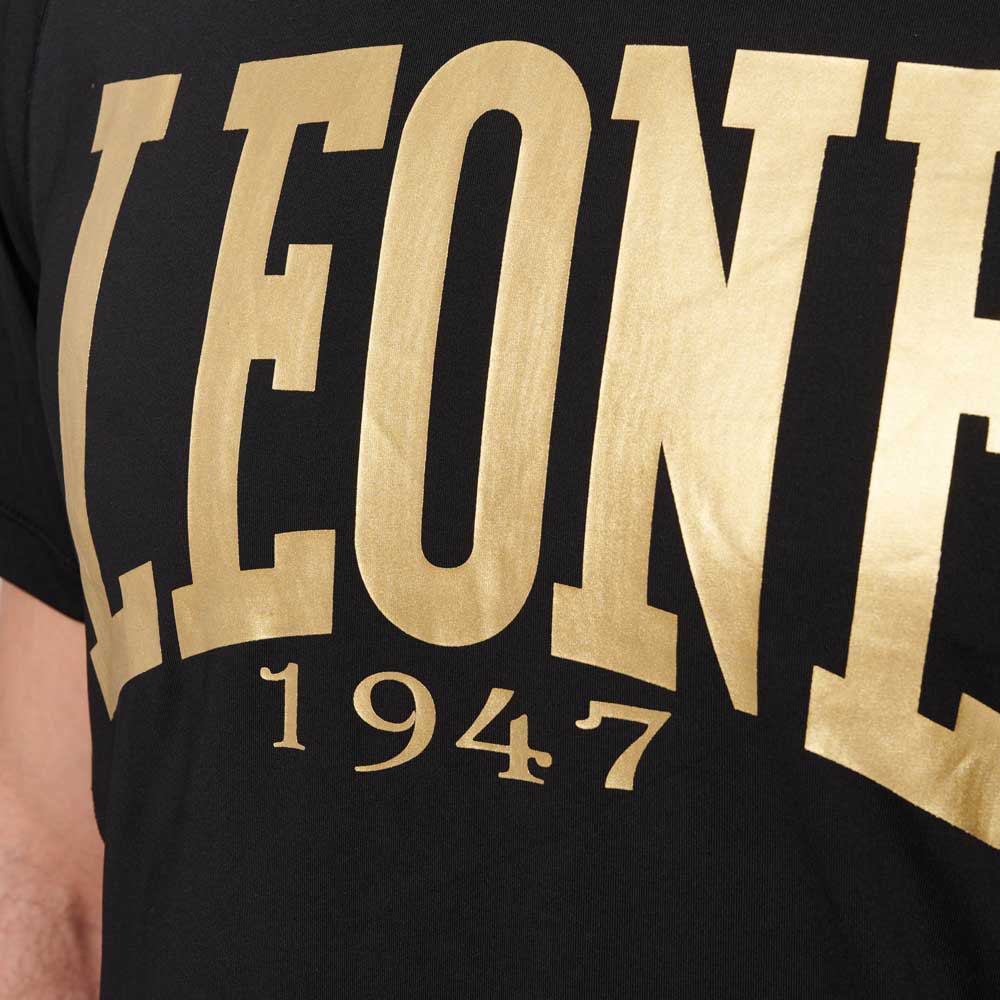 T-shirt Leone DNA - Noir/Or
