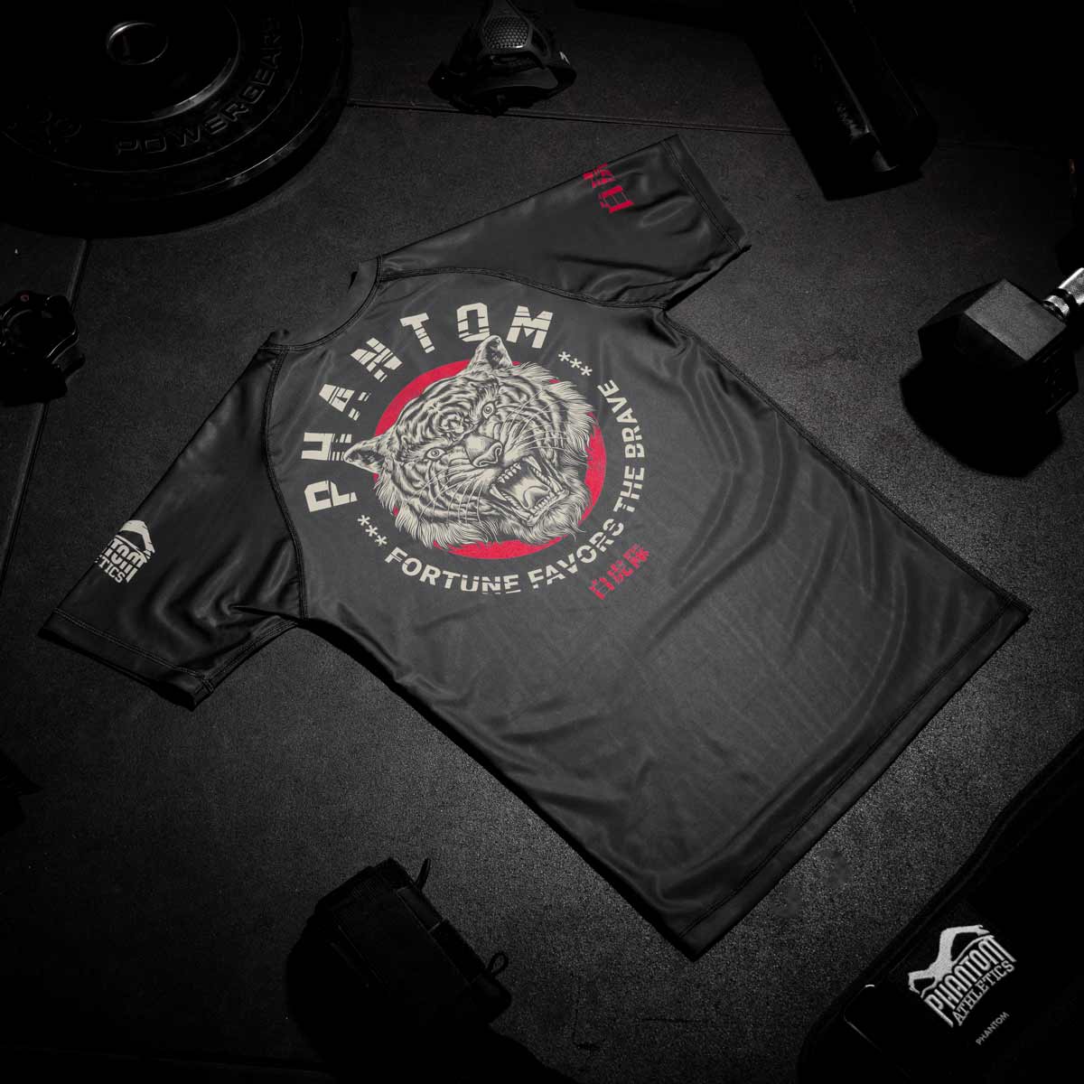 Rashguard Phantom Athletics Evo Tiger Unit - Noir