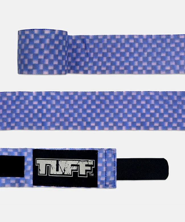 Bende da Boxe Tuff stripe 4,5m – Blu/Rosa