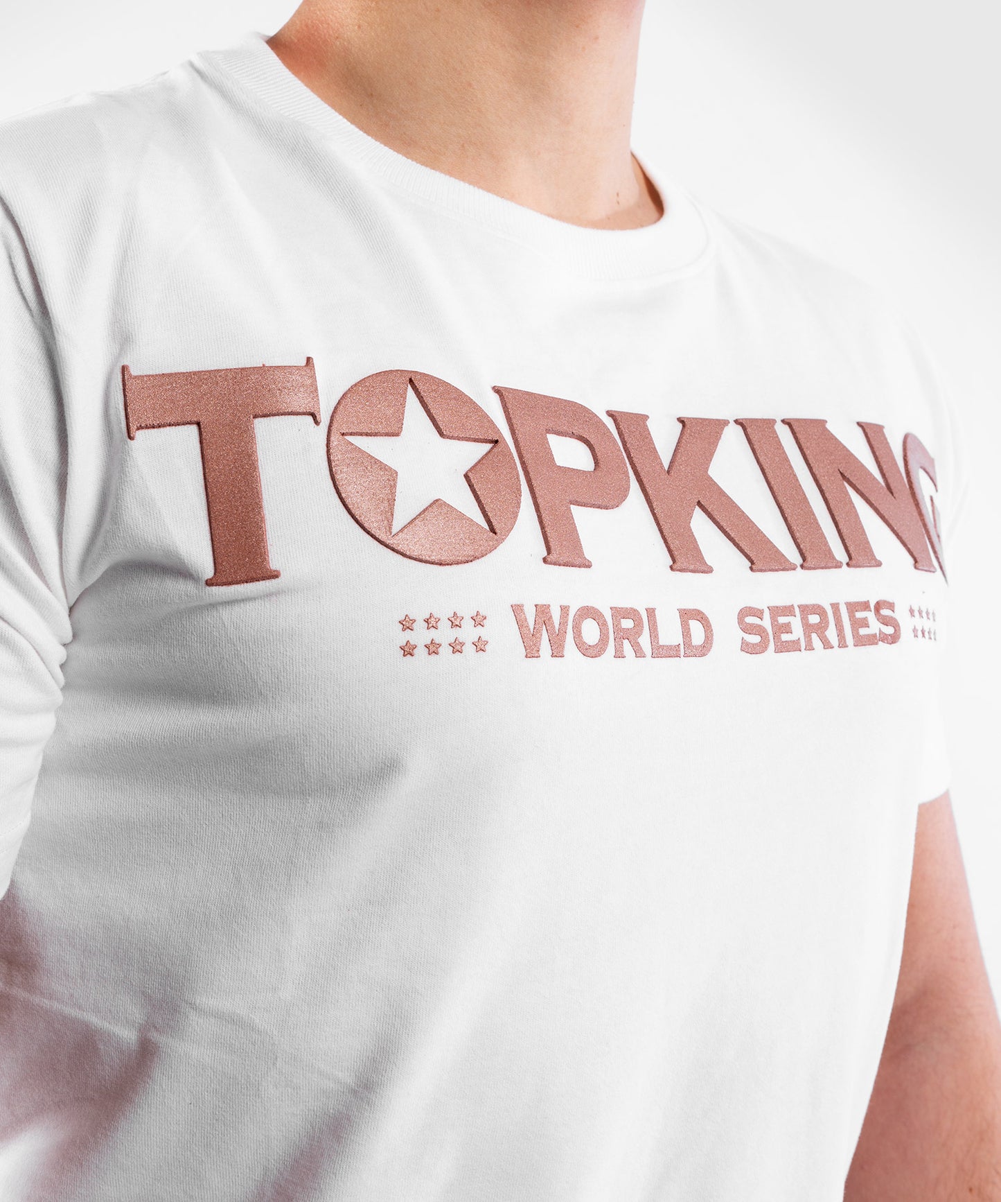 Top King T-Shirt – Weiß