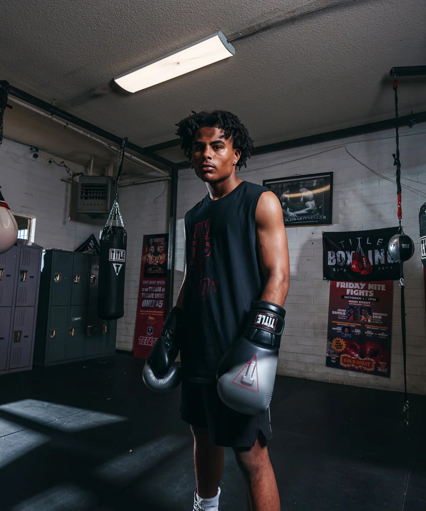 Gants De Boxe Title Boxing Platinum Proclaim - Noir