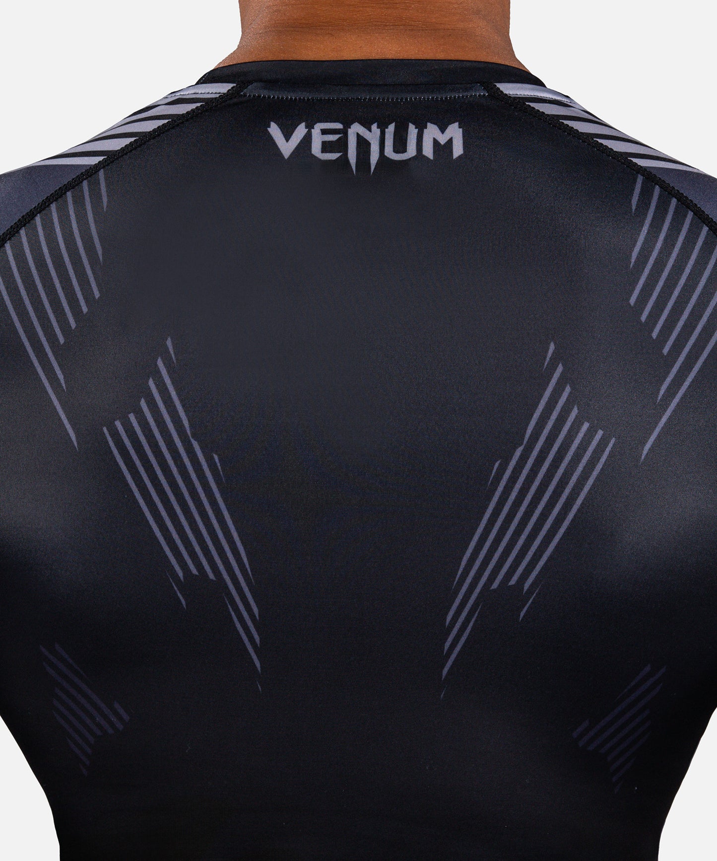 Venum No-Gi 6.0 Langarm Rashguard - Schwarz/Grau