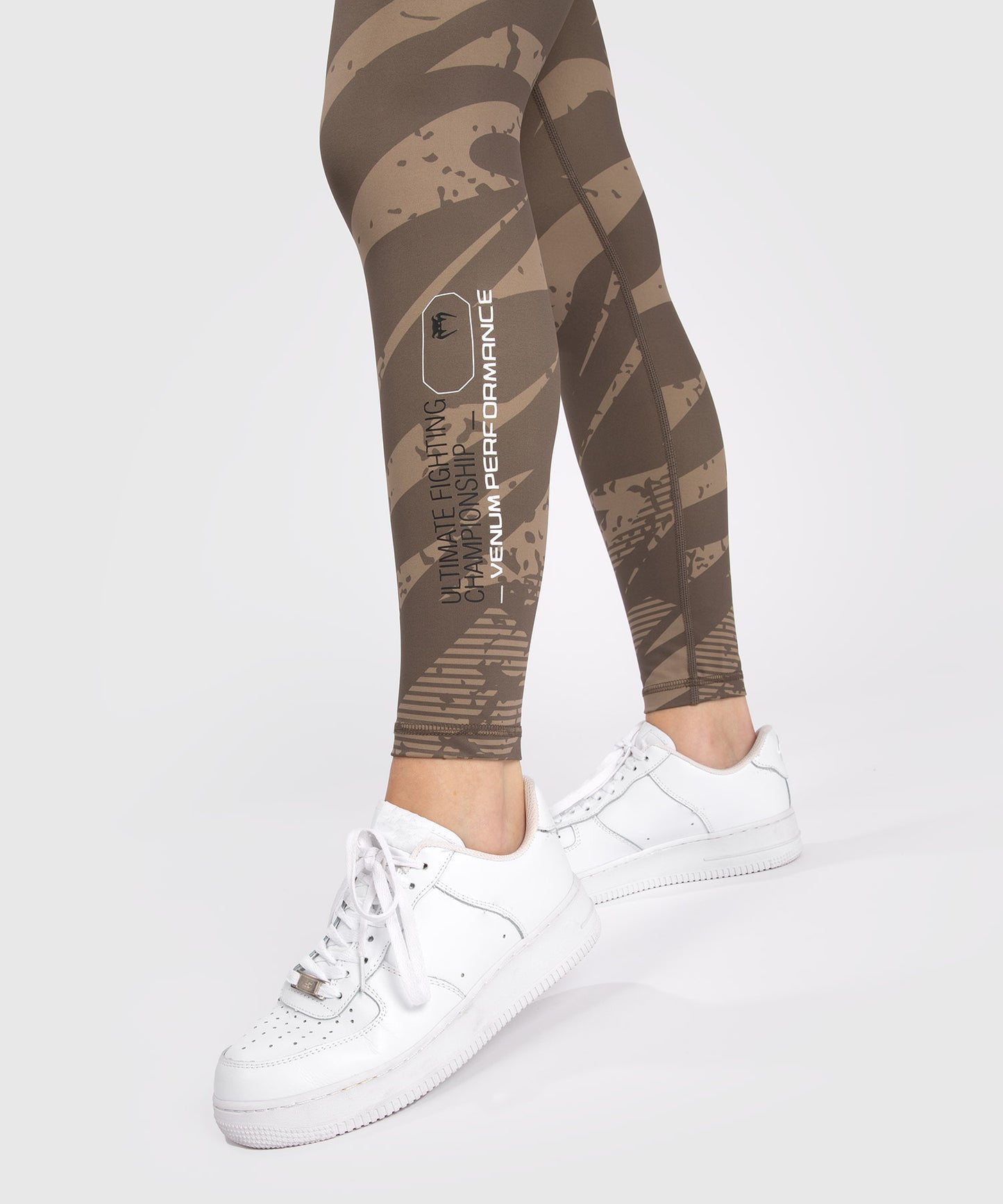 UFC Adrenaline by Venum Fight Week performance Leggings - Desert Camo