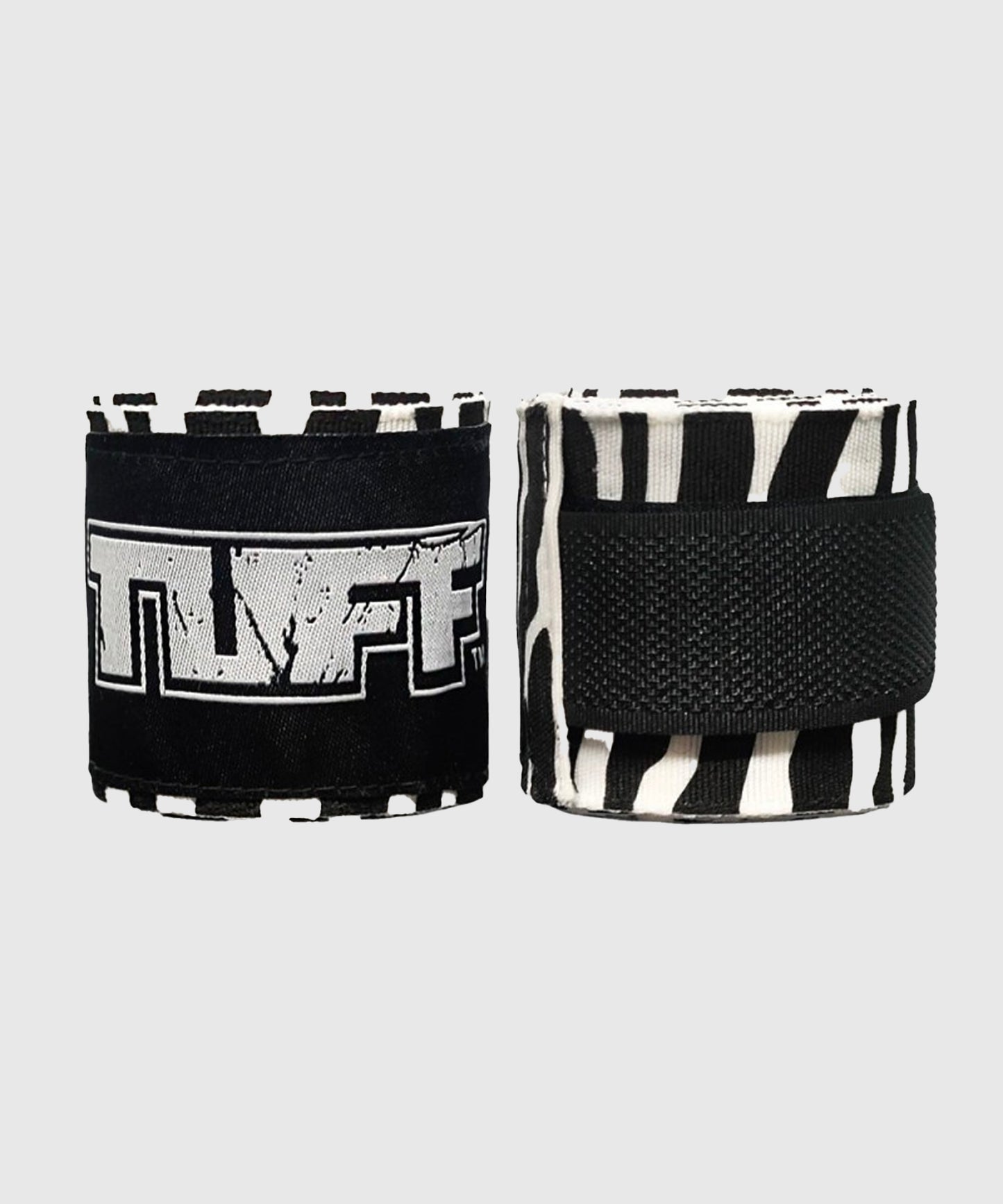 Tuff Zebra Hand Wraps – White