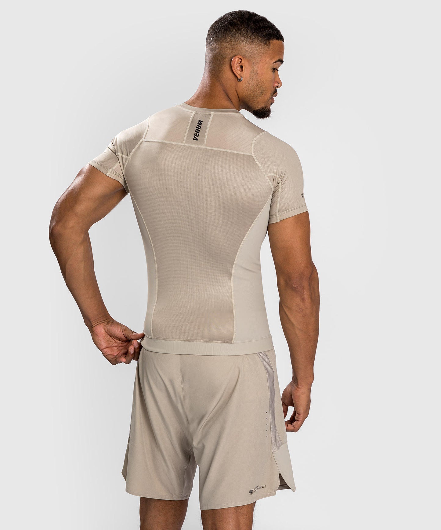 Venum G-Fit Air Rashguard a maniche corte - Sabbia