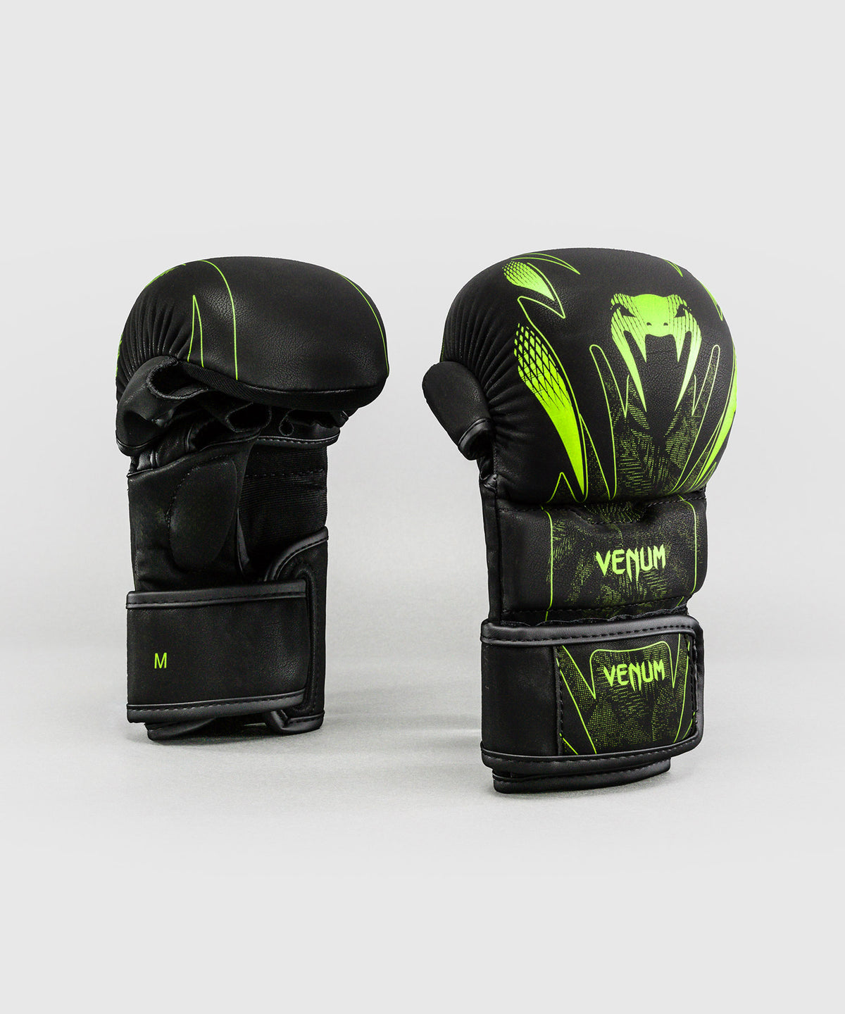 Venum Amazonia Reborn Guantes de sparring MMA - Negro/Verde