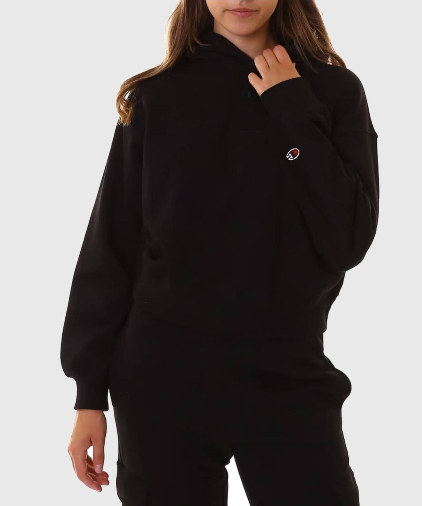 Sweat À Capuche Champion Femme Hooded - Noir