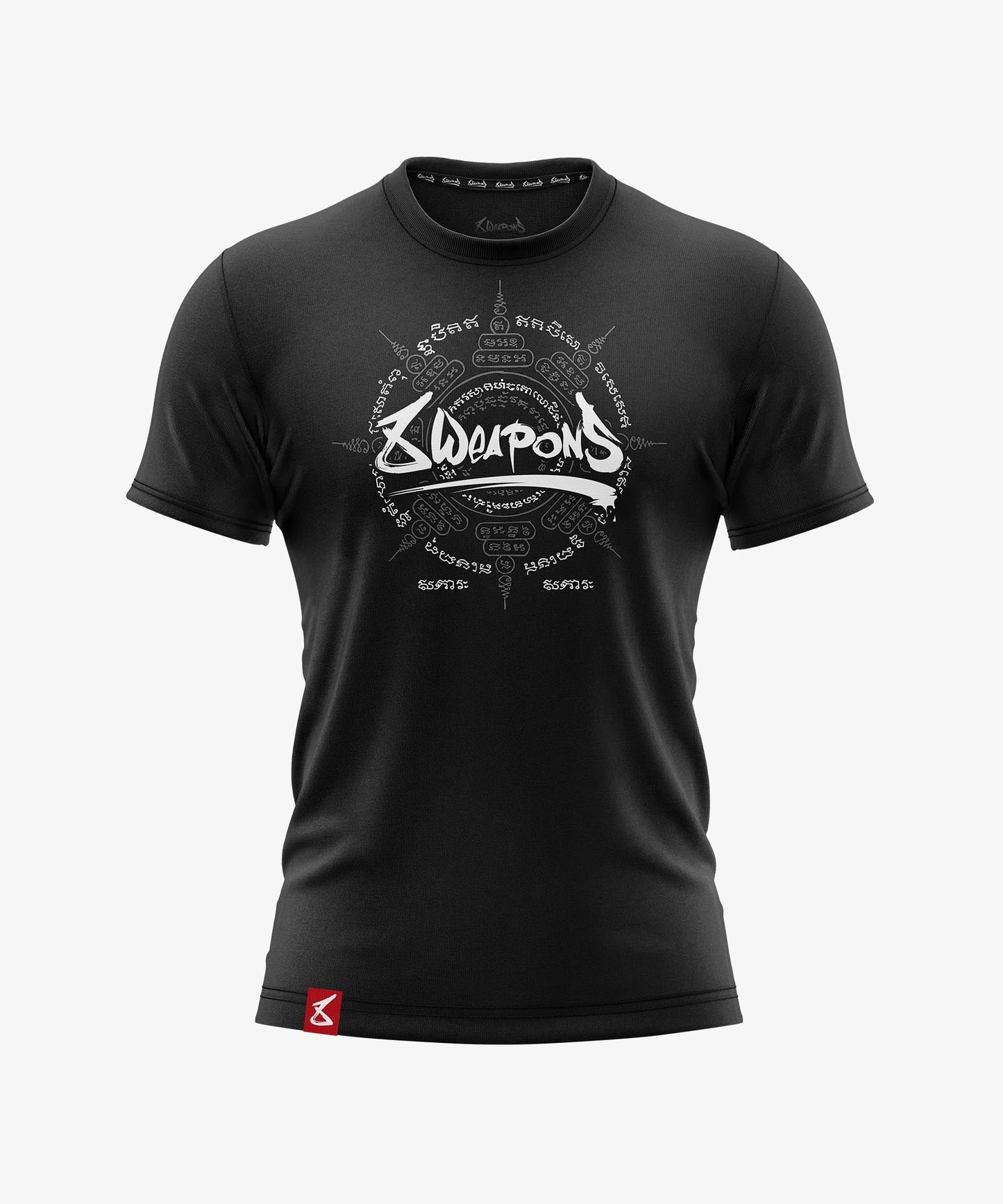 T-Shirt 8 Weapons 8 Ways Yant 2.0 - Noir/Gris