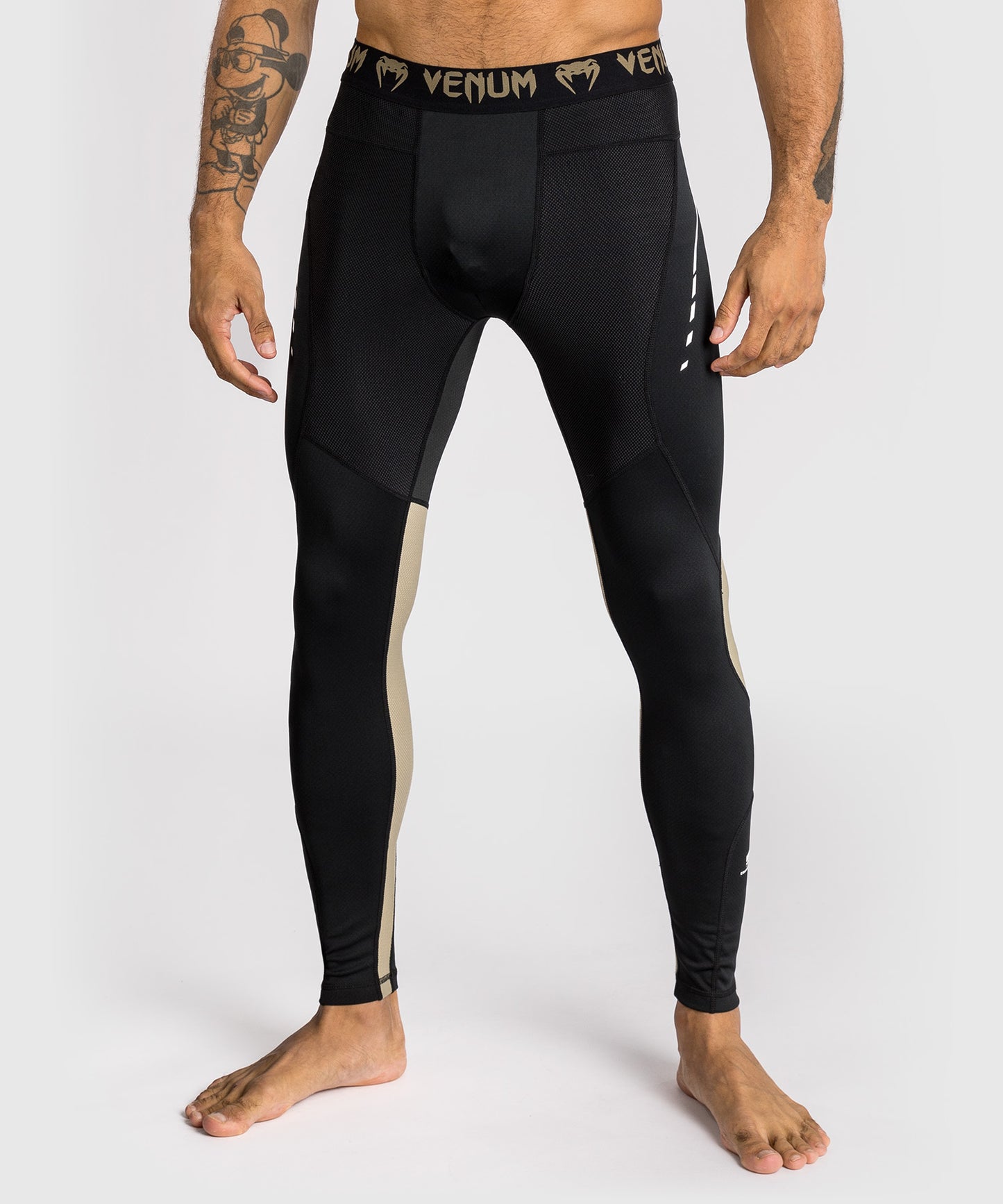 Venum Adrenaline Spats – Schwarz/Sand