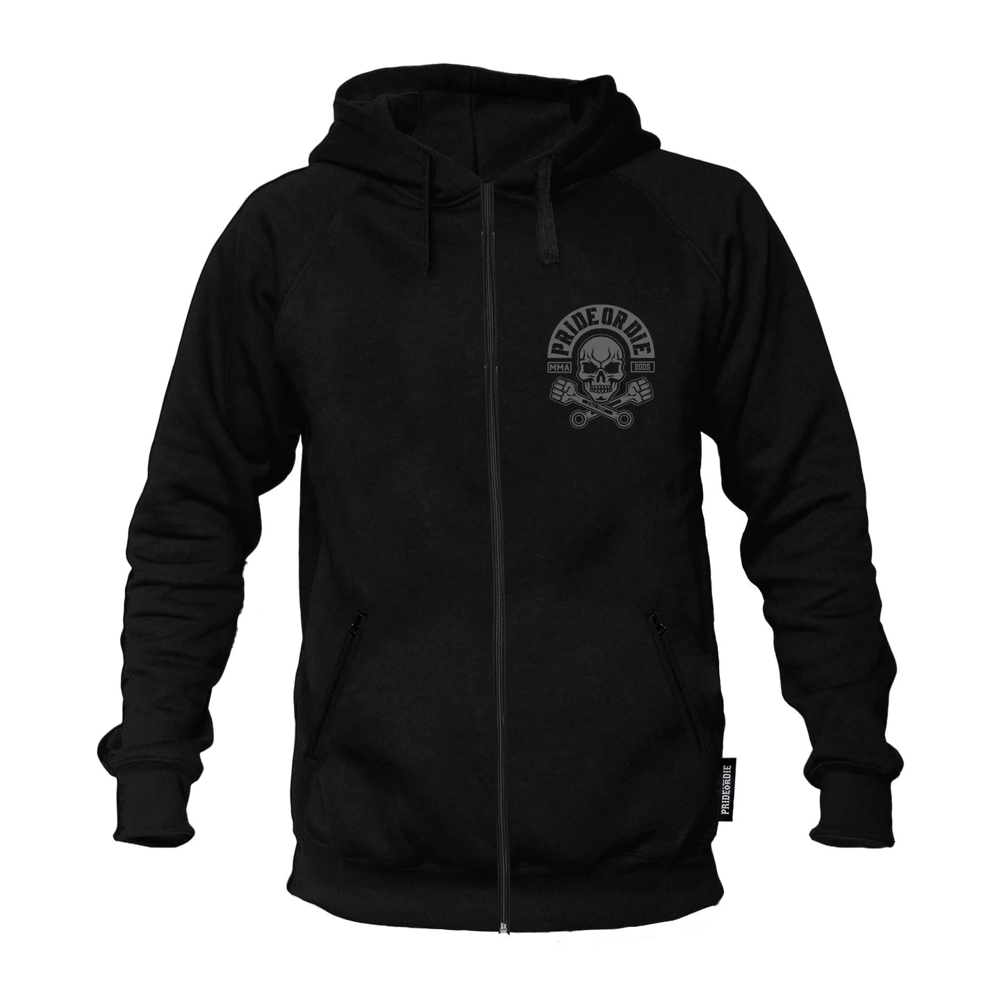 Sweatshirt À Capuche Pride Or Die Busted Knuckles - Noir