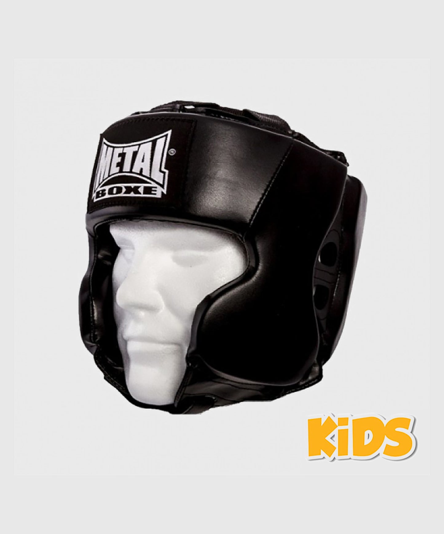 Casque Multiboxe Enfant Metal Boxe - Noir