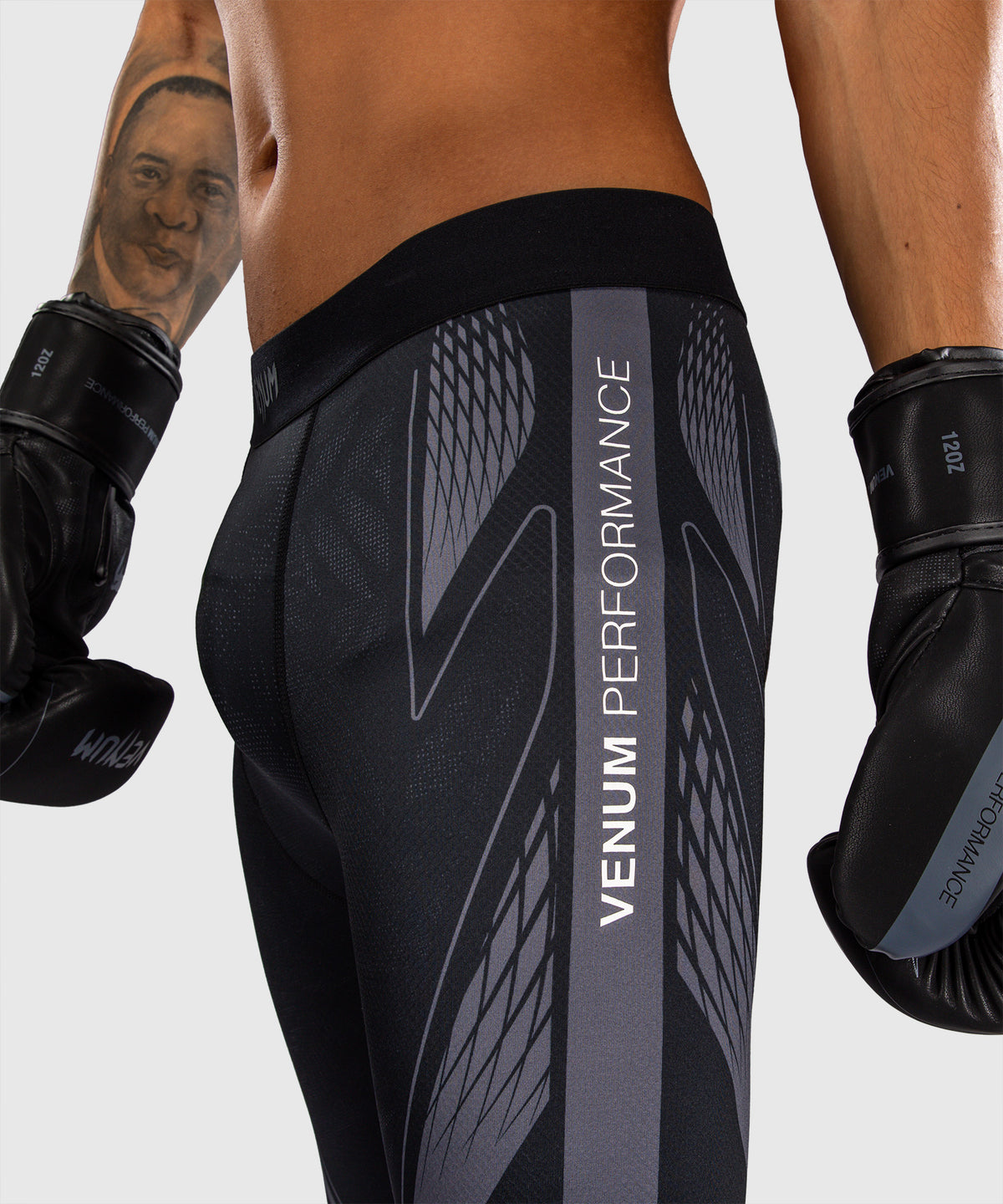 Venum Amazonia Reborn Pantalón de compresión - Negro/Gris