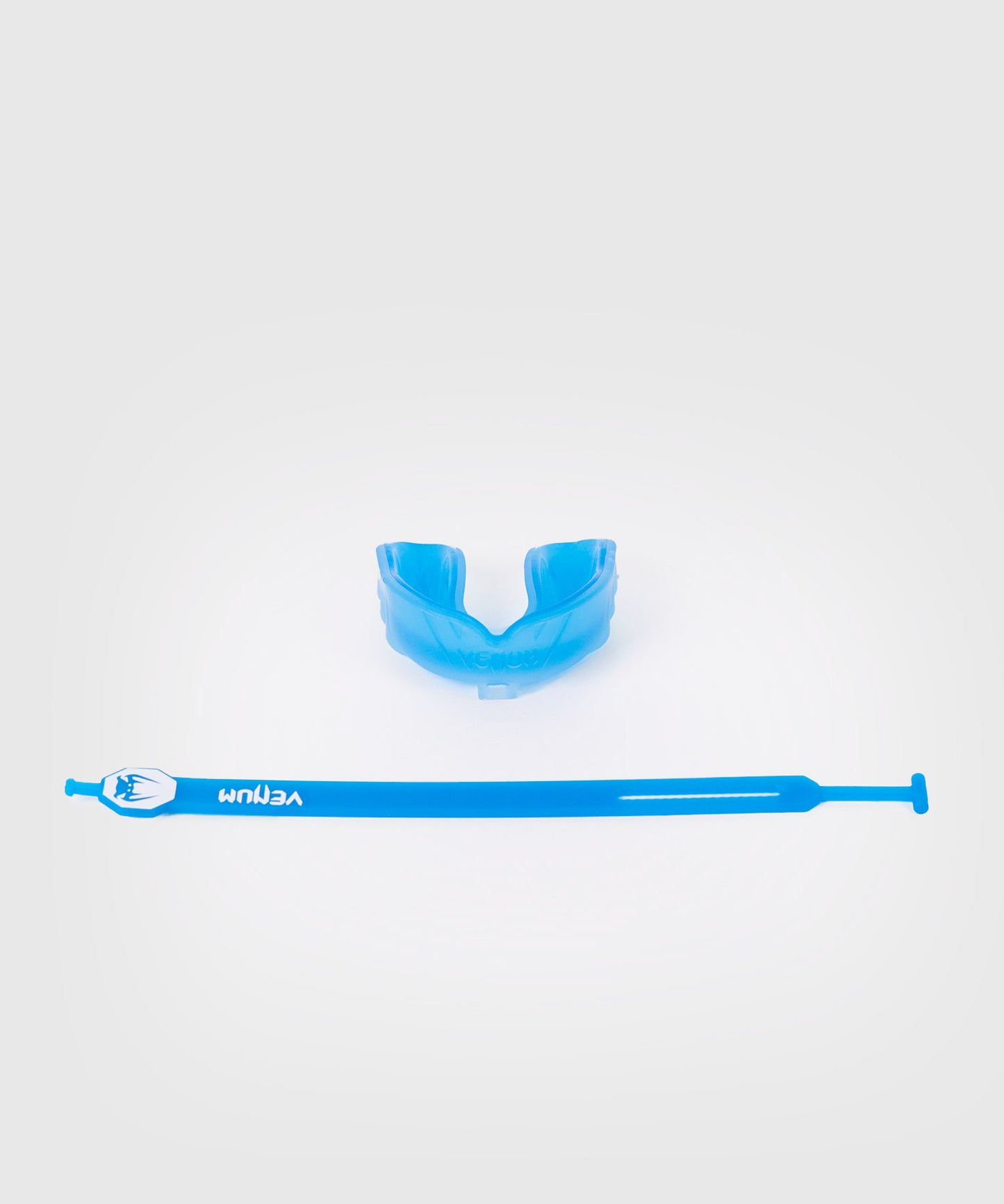 Venum Challenger Mundschutzriemen/riemenlos – Blau Transparent