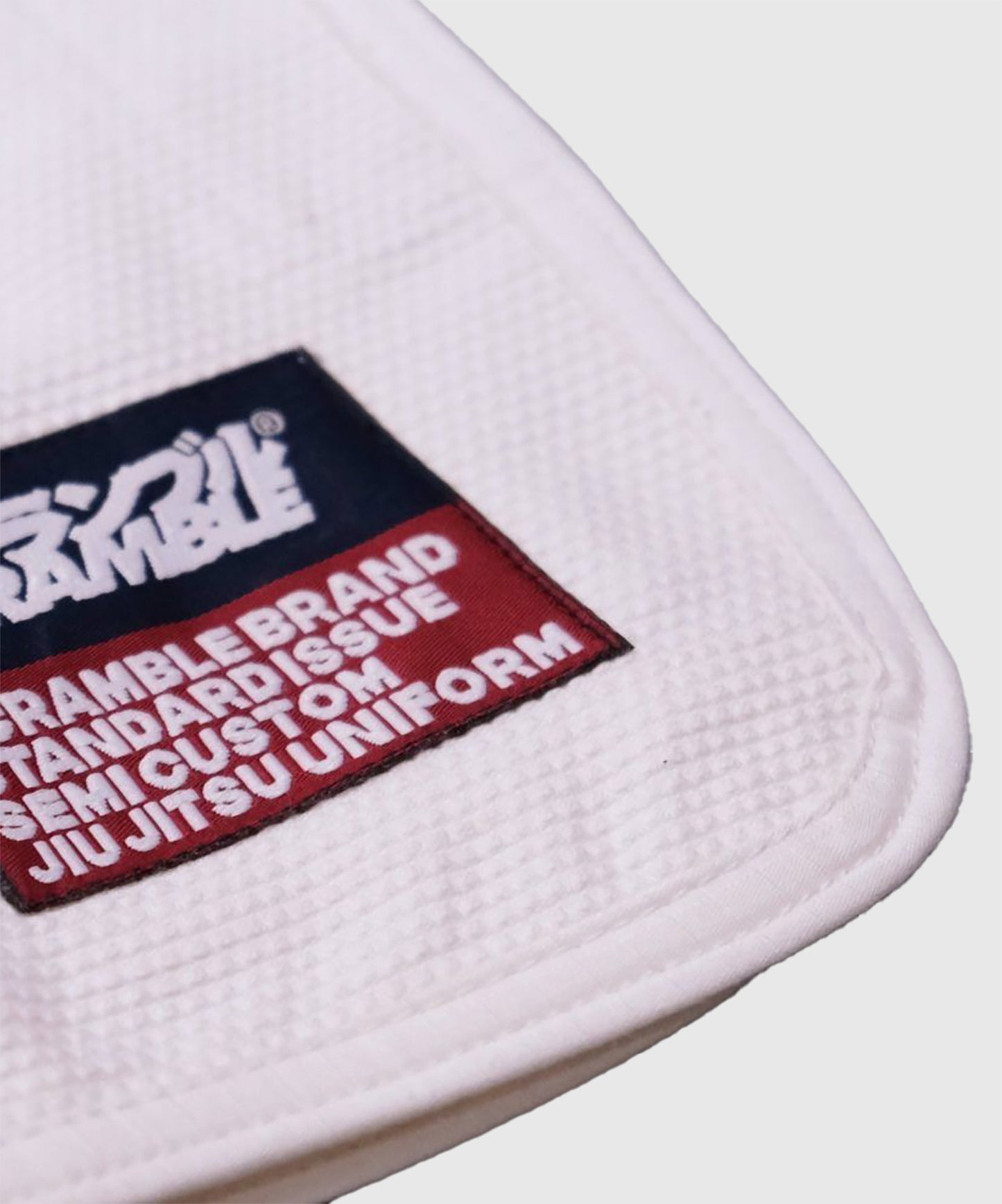 Scramble Standard Issue Kimono da JJB – Bianco