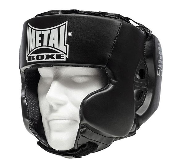 Casque multiboxe Metal Boxe Adulte - Noir
