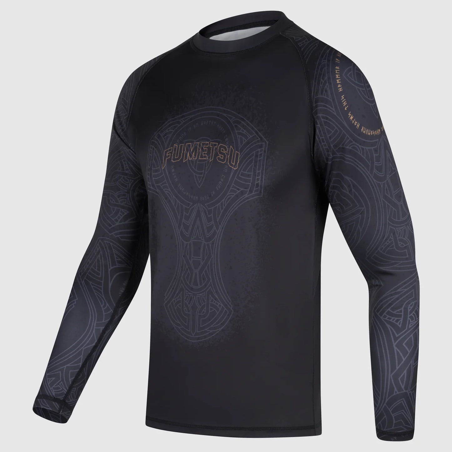 Rashguard À Manches Longues Fumetsu Mjolnir - Noir/Bronze