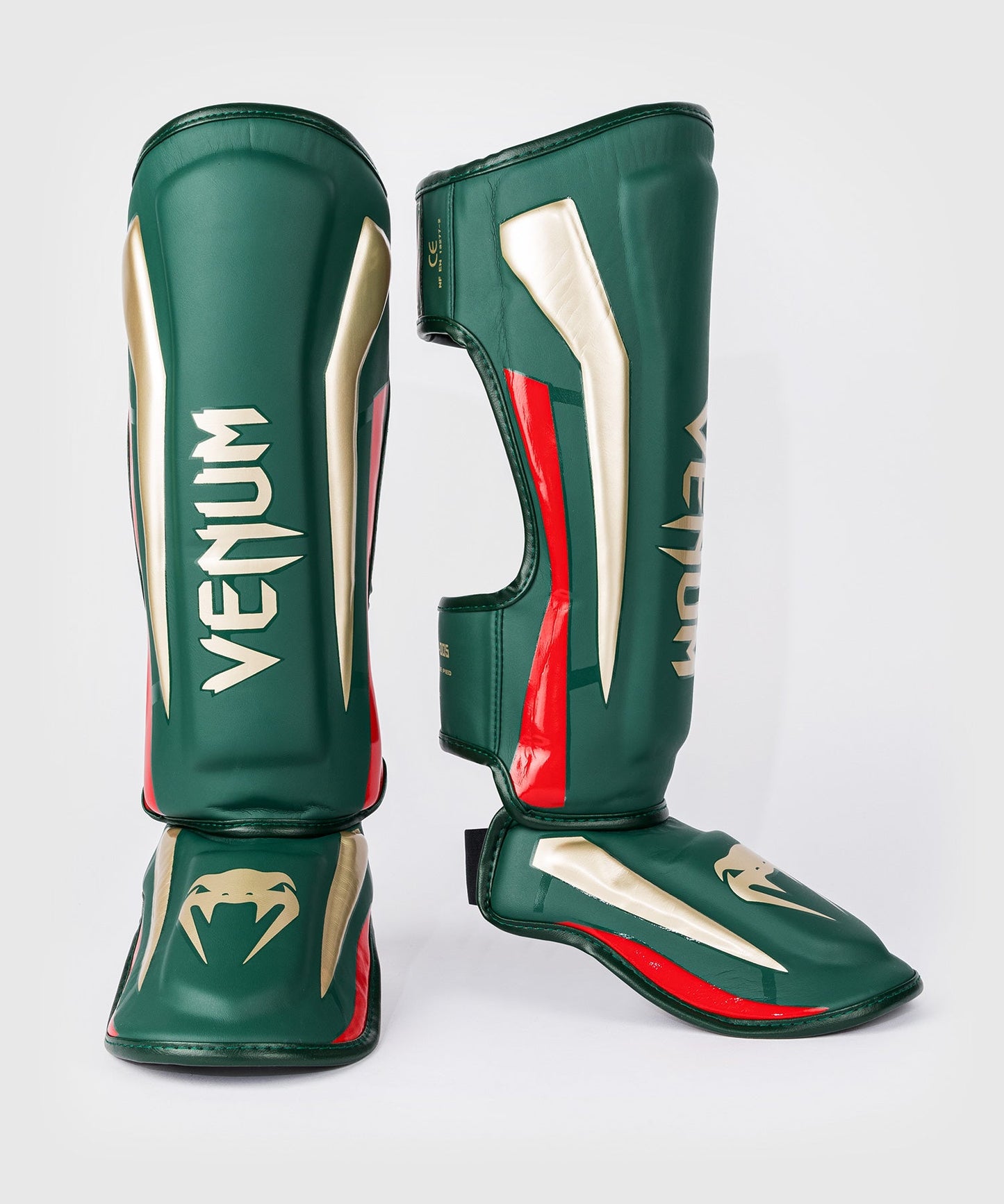 Protège-tibias Venum Elite - Edition Spéciale - Vert