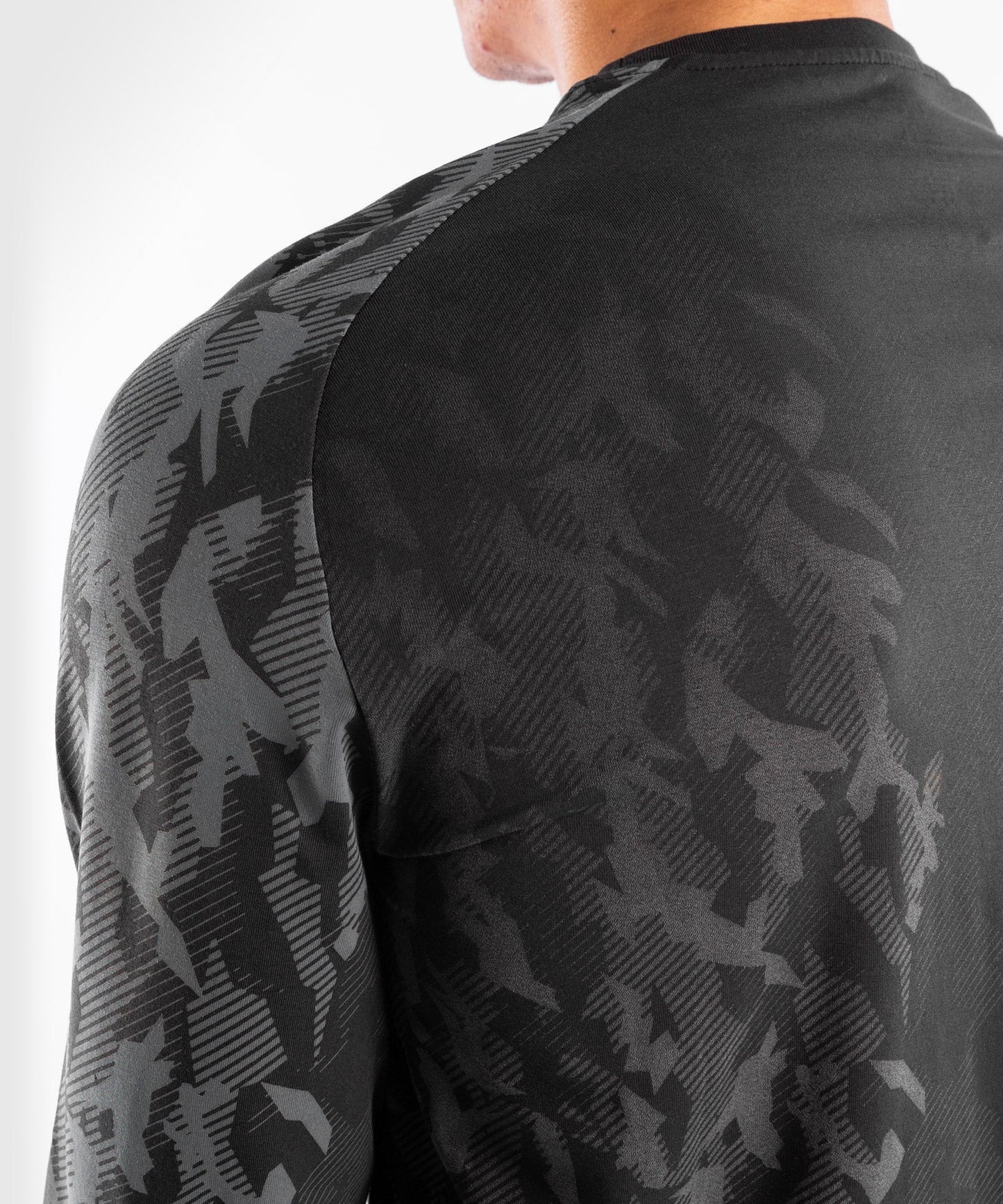 T-shirt Manches Longues Homme UFC Venum Authentic Fight Week - Noir