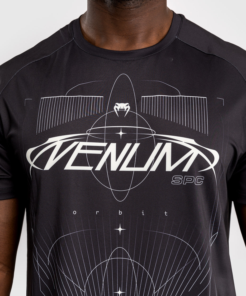 Venum Eclipse Dry-Tech T-Shirt – Schwarz/Silber