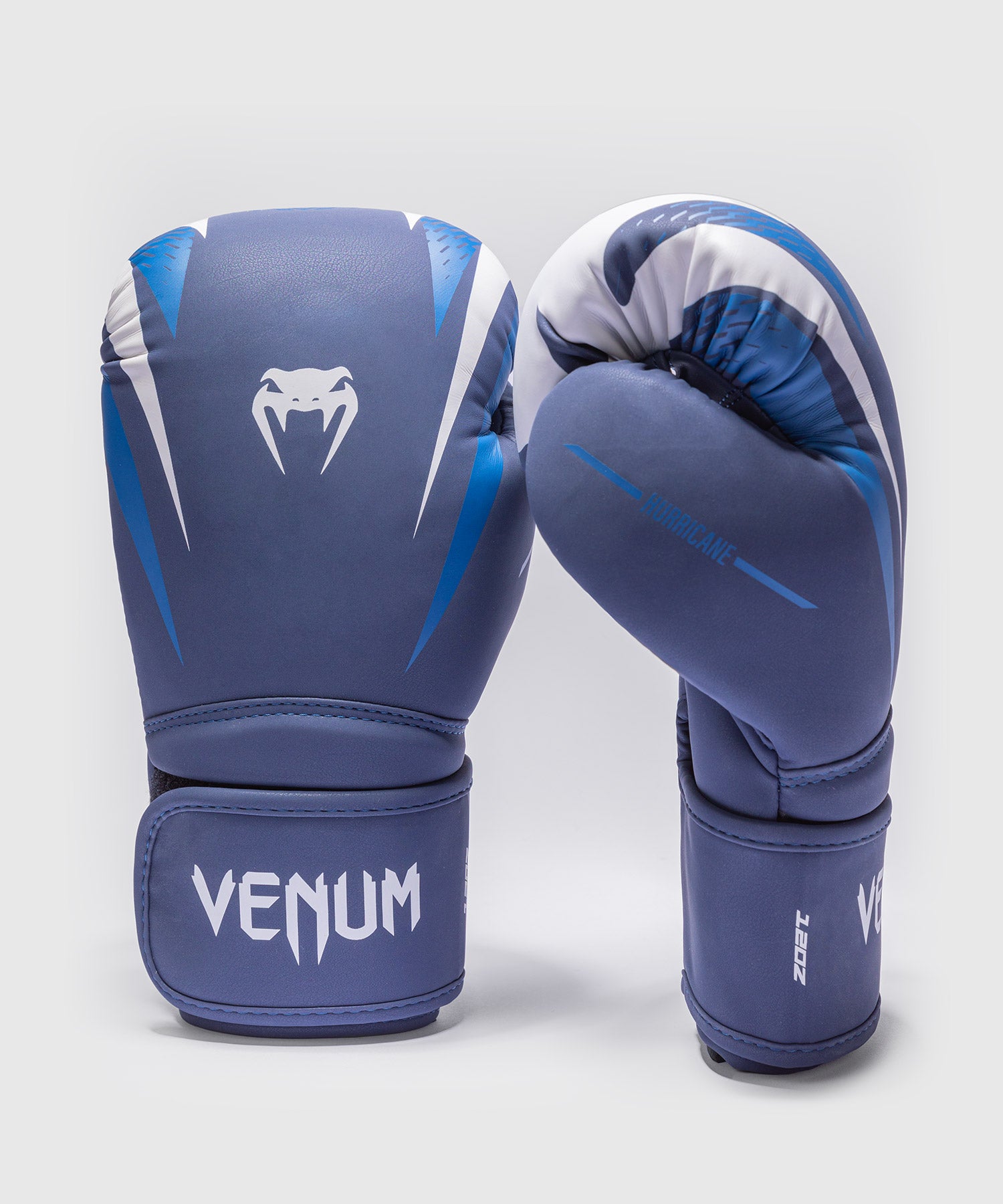 Venum Hurricane Boxhandschuhe – Mitternachtsblau/Weiß – Dragon Bleu