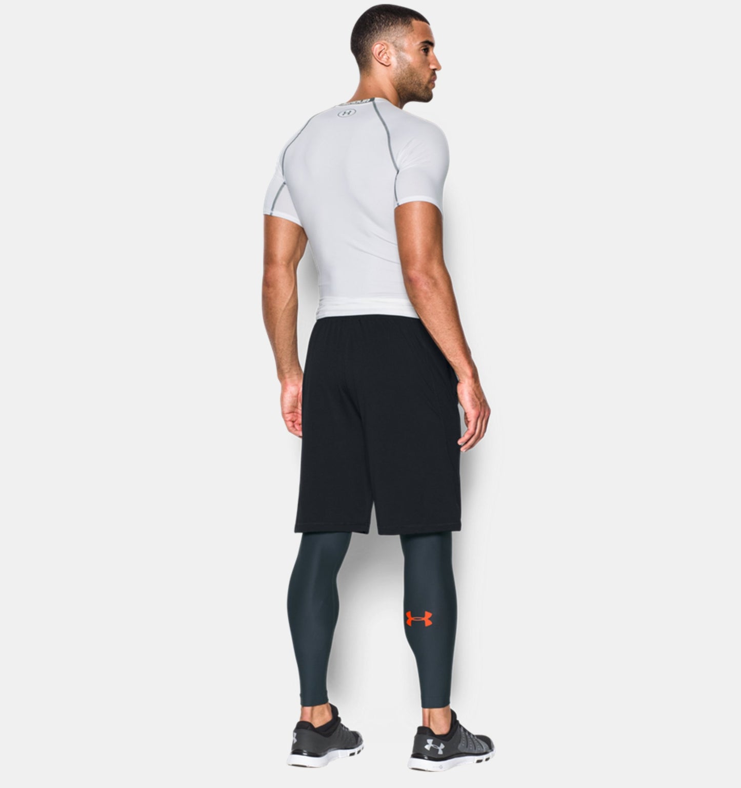 Legging Under Armour HeatGear® pour homme - Gris/Orange