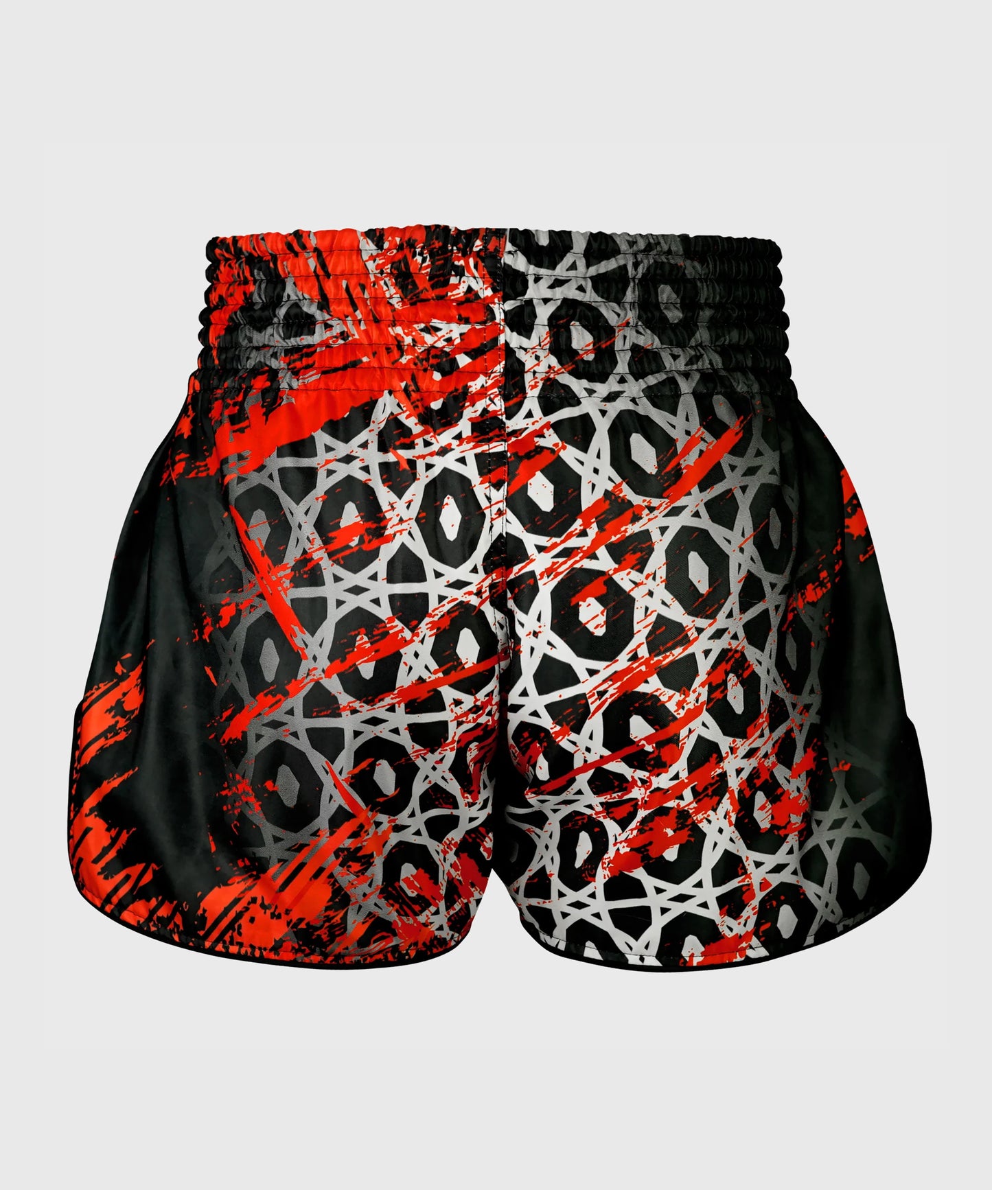 Tuff Retro Style Kong Rampage Muay Thai Shorts - Schwarz