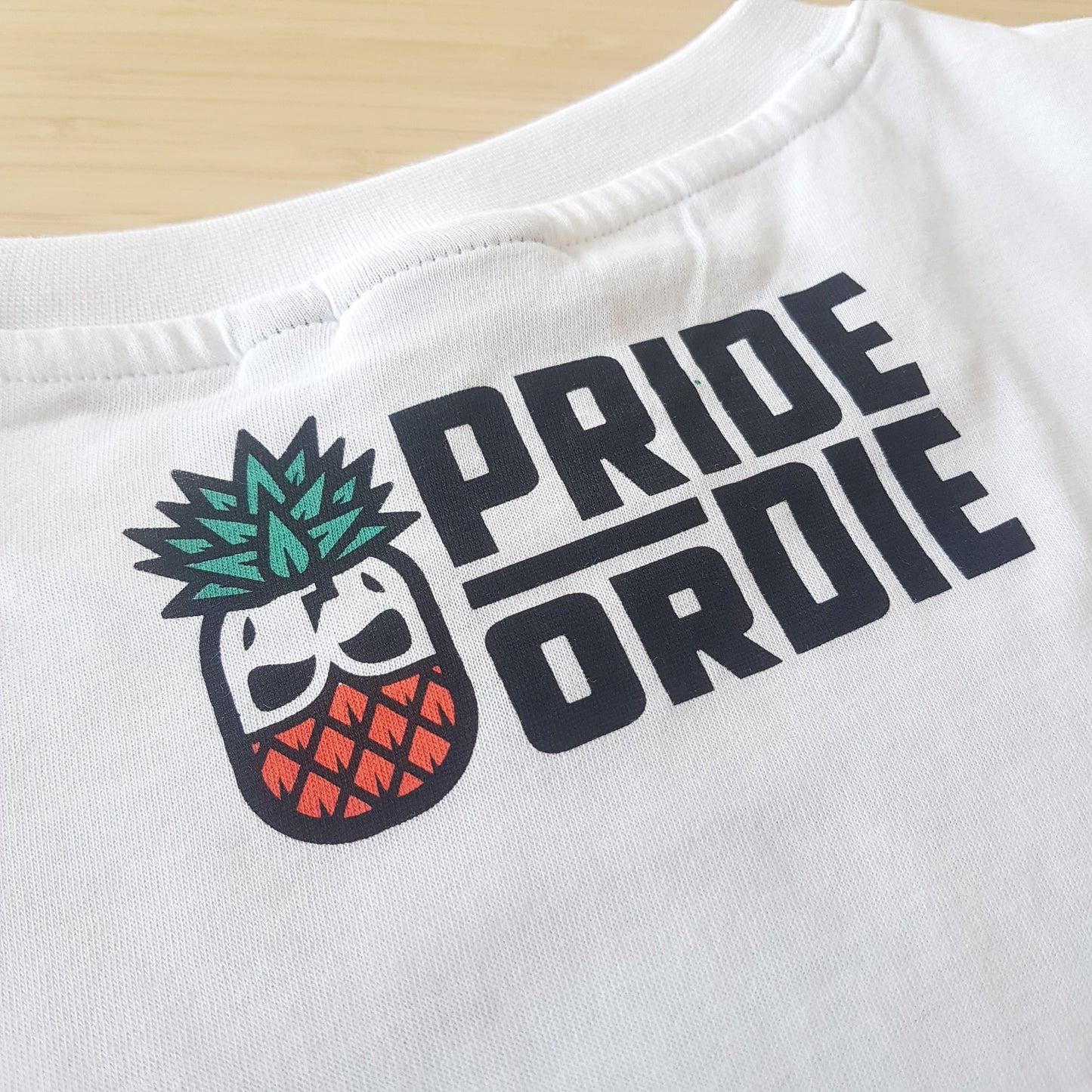 T-shirt Pride Or Die Juice Jitsu - Blanc