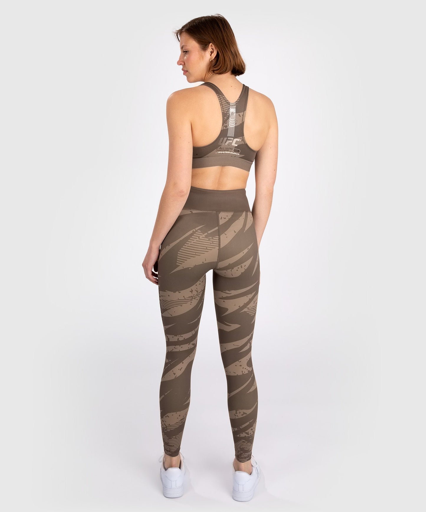 Women's Sports Bra UFC Adrenaline by Venum Fight Week - Desert Camo