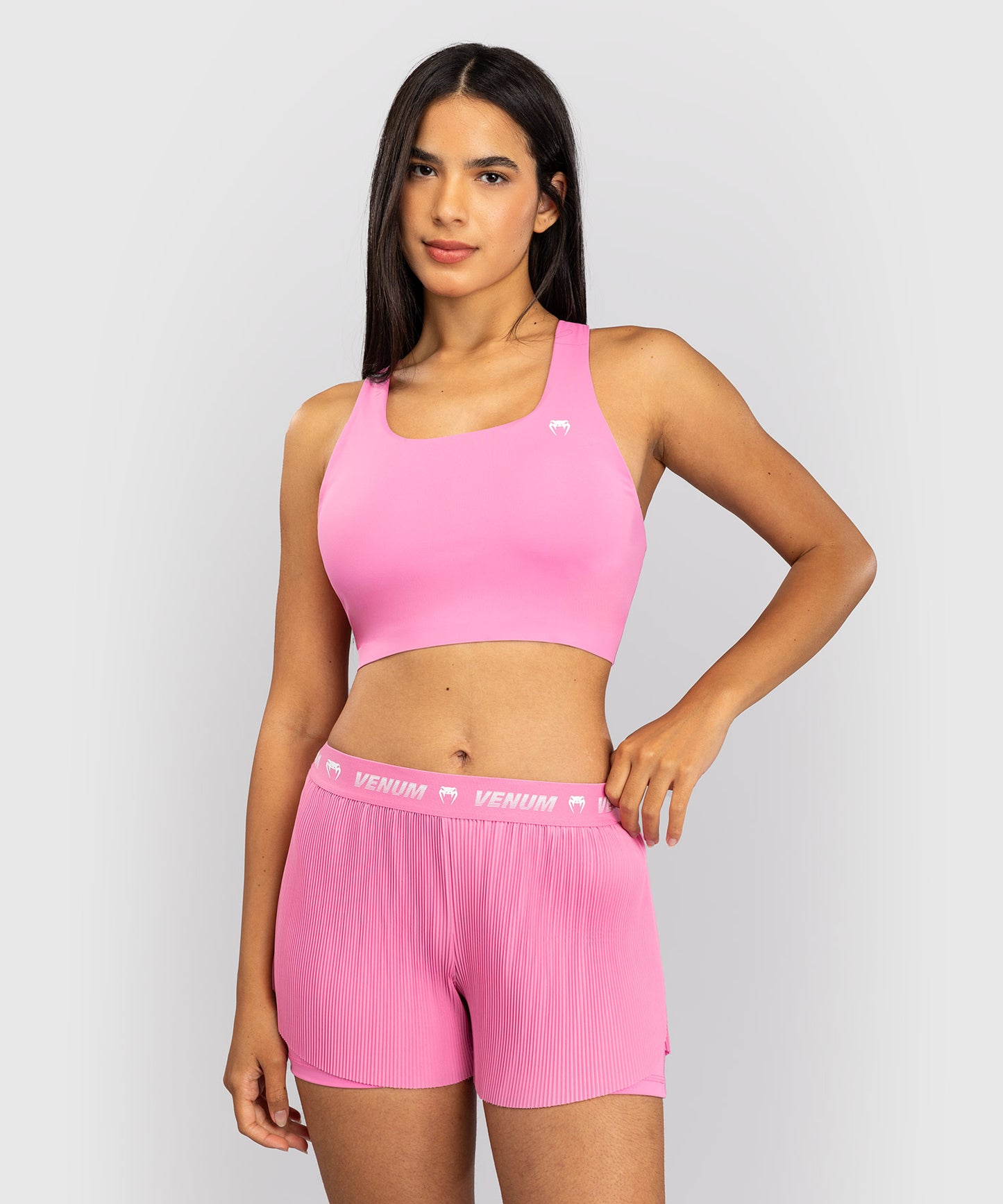 Venum Essential X Women's Sports Bra - Candy Pink