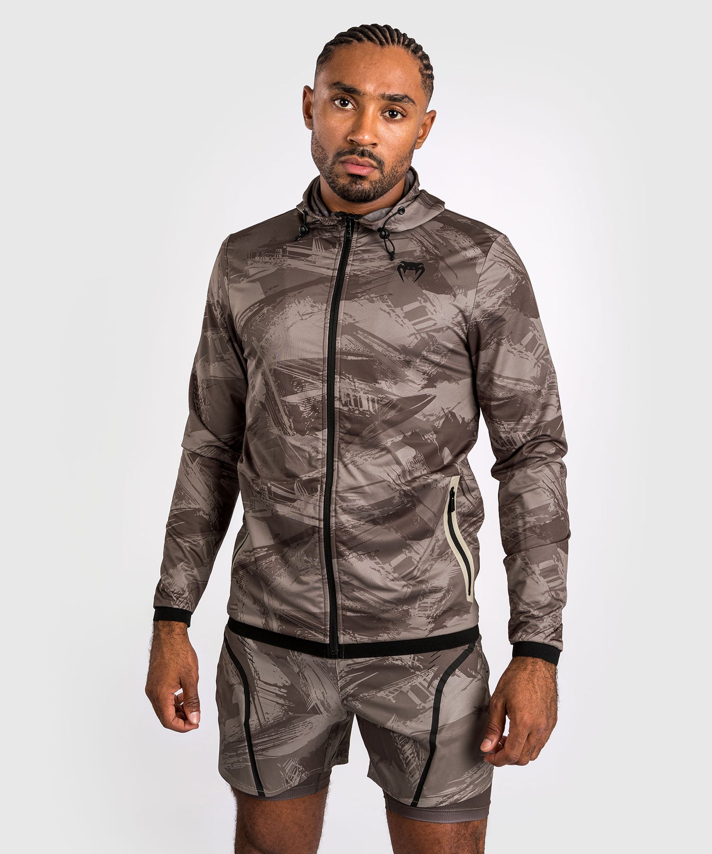 Sweat à capuche Venum Electron 3.0 - Sable