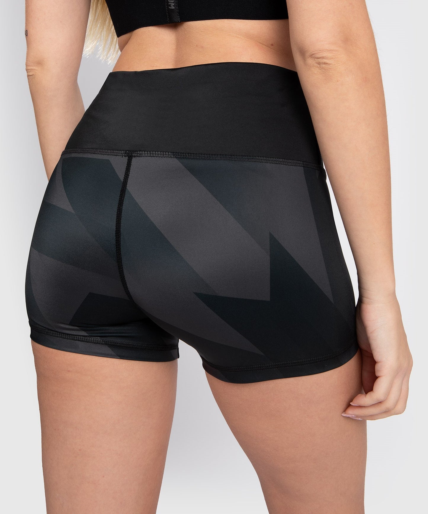 Shorts de Compresión Venum Razor - Para Mujer - Negro/Oro