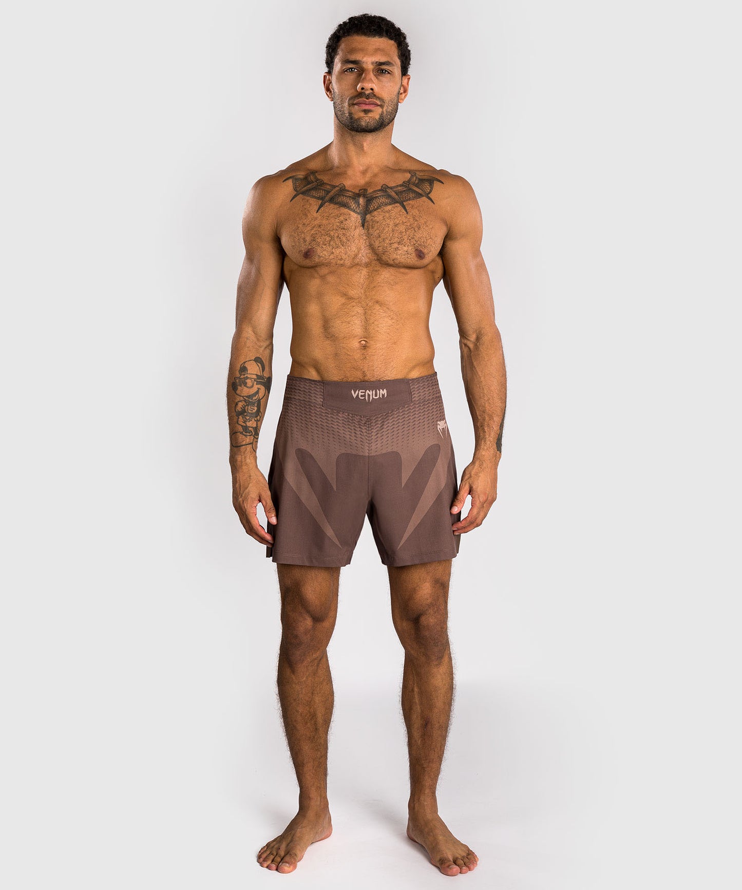 Short de Combat Venum No Gi - Marron Chocolat