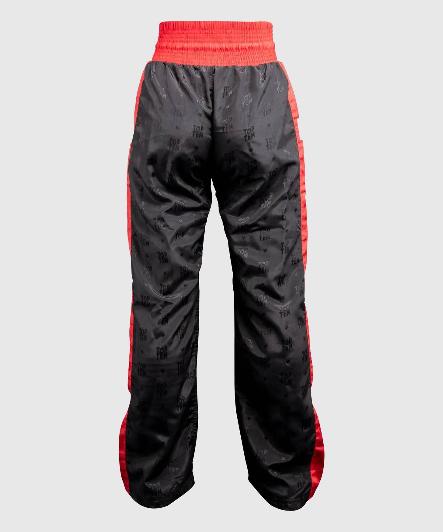Top Ten Classic Boxing Pants – Nero/Rosso