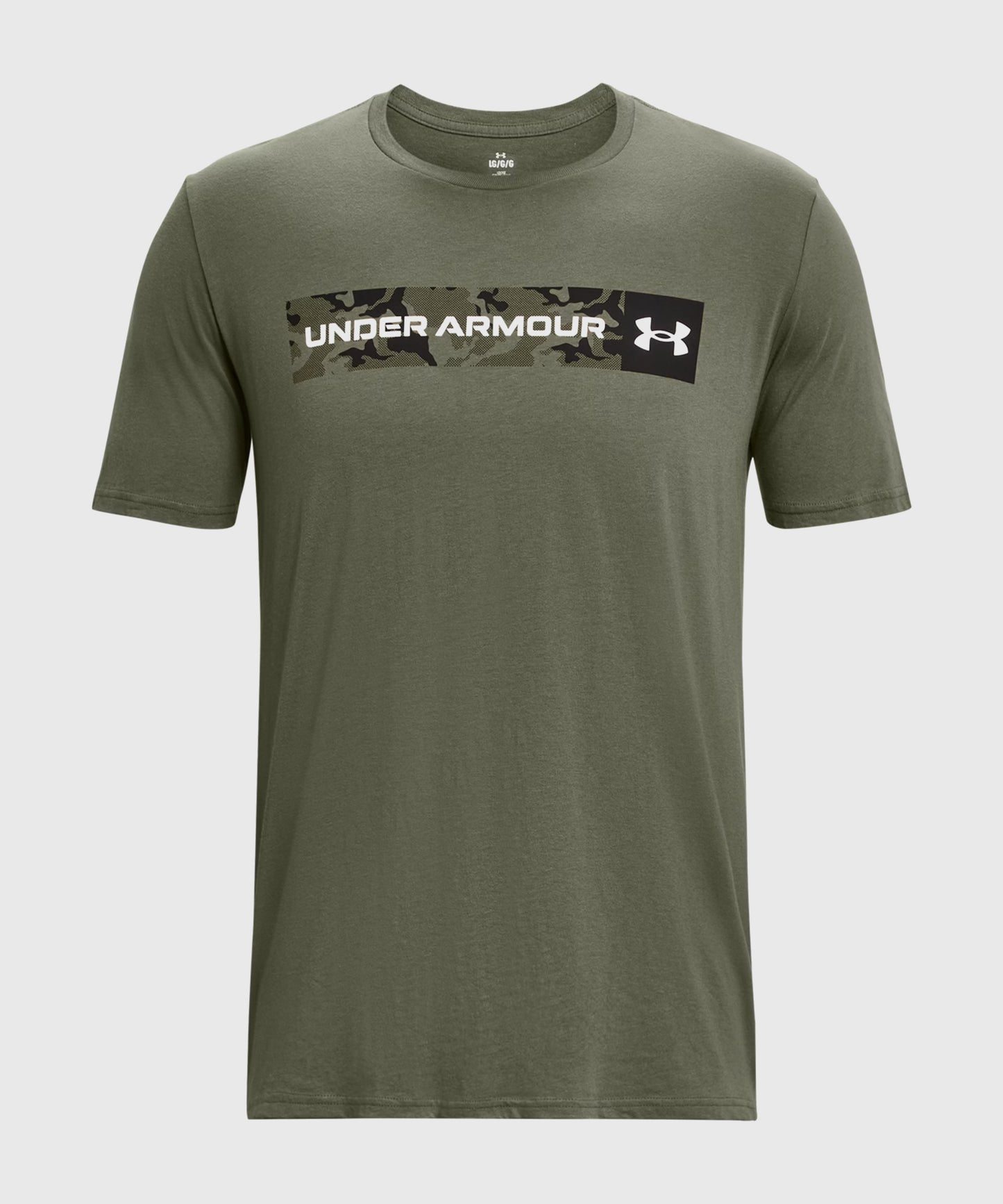 T-Shirt Under Armour Ua Camo Chest Stripe - Kaki