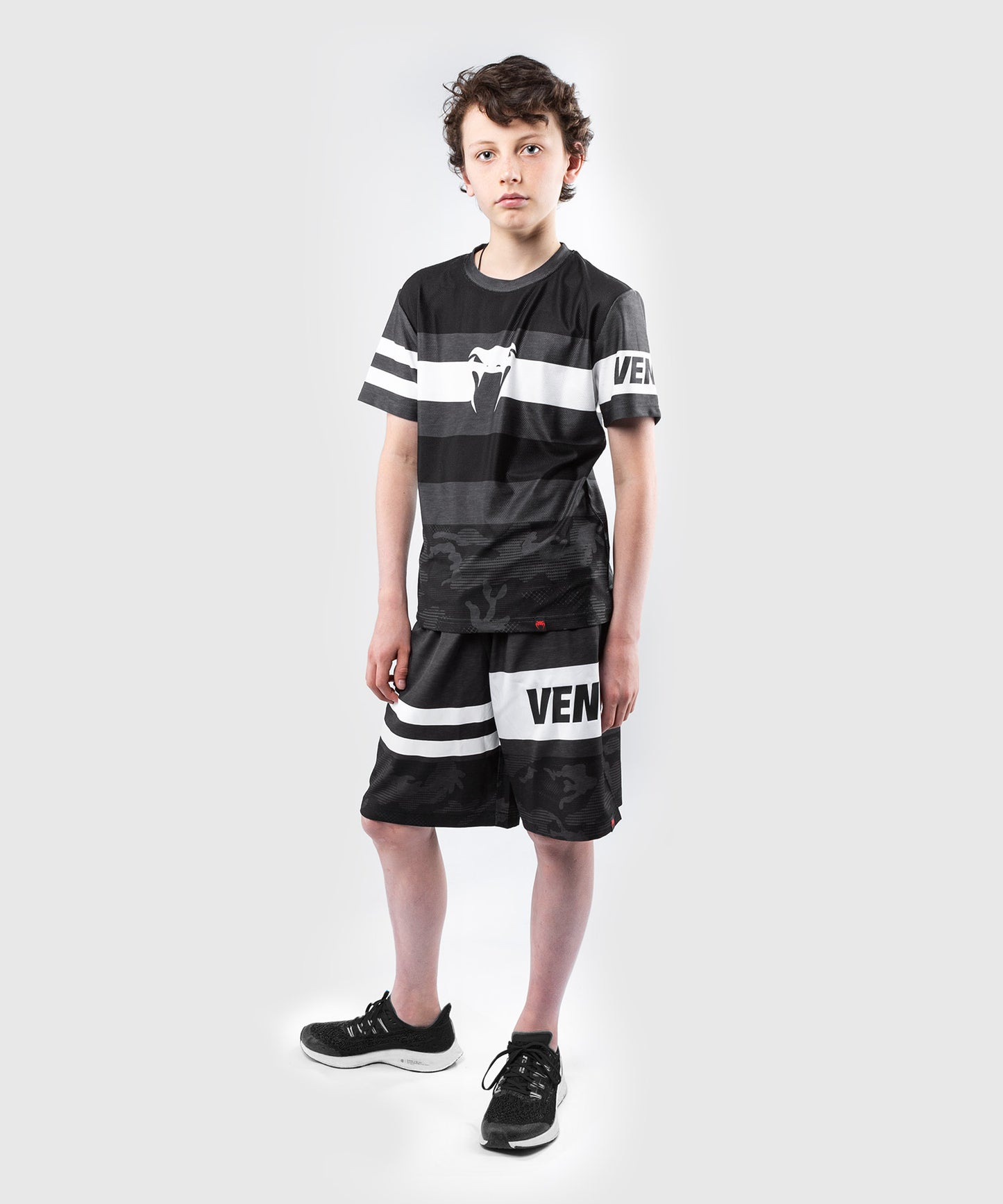 Venum Bandit Dry Tech T-shirt - for kids – Black/Grey