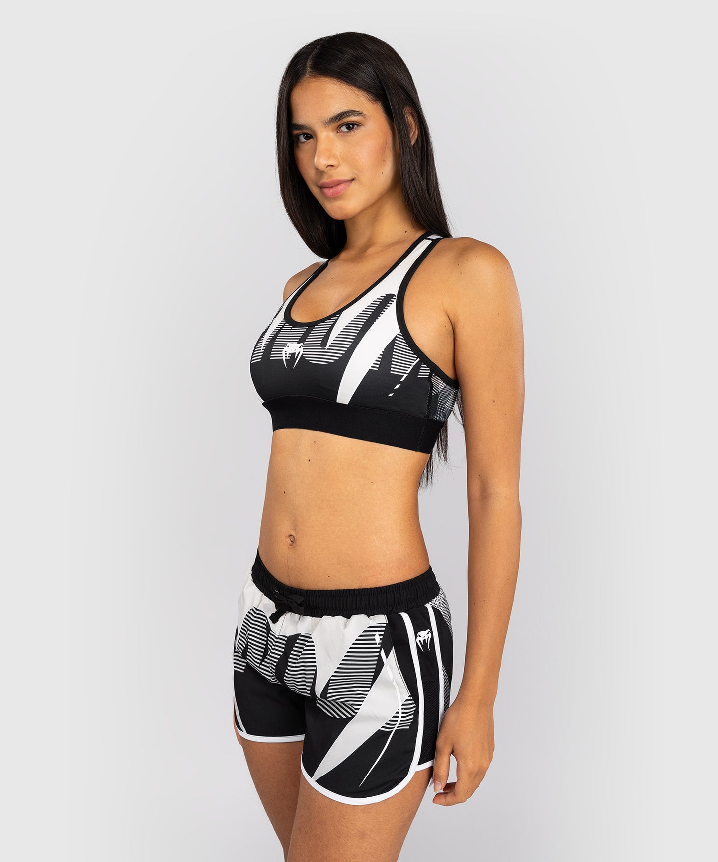 Venum Adrenaline Damen Sport-BH – Schwarz/Elfenbein