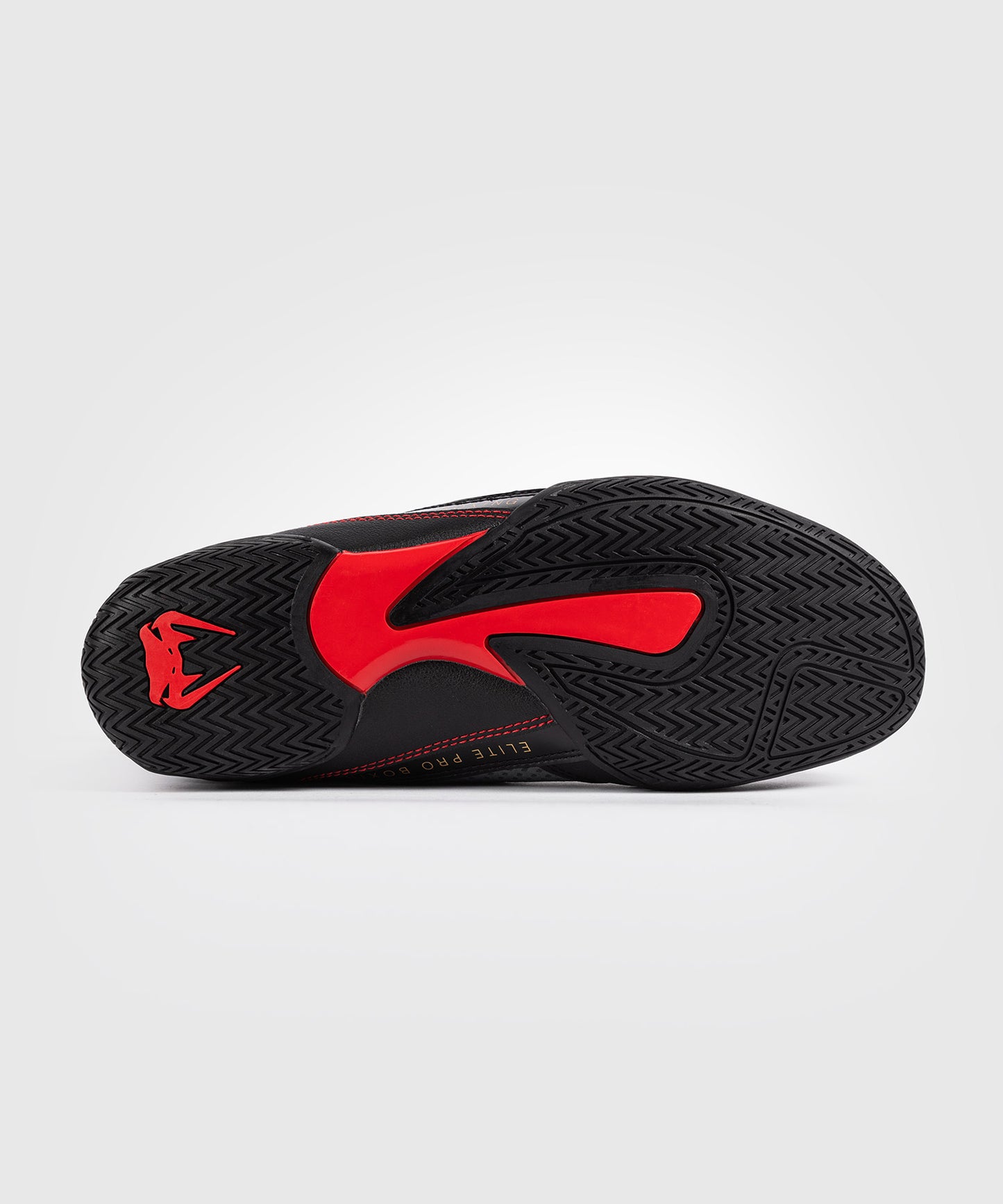 Venum Elite Zapatillas de Boxeo - Gris Tormenta/Oro