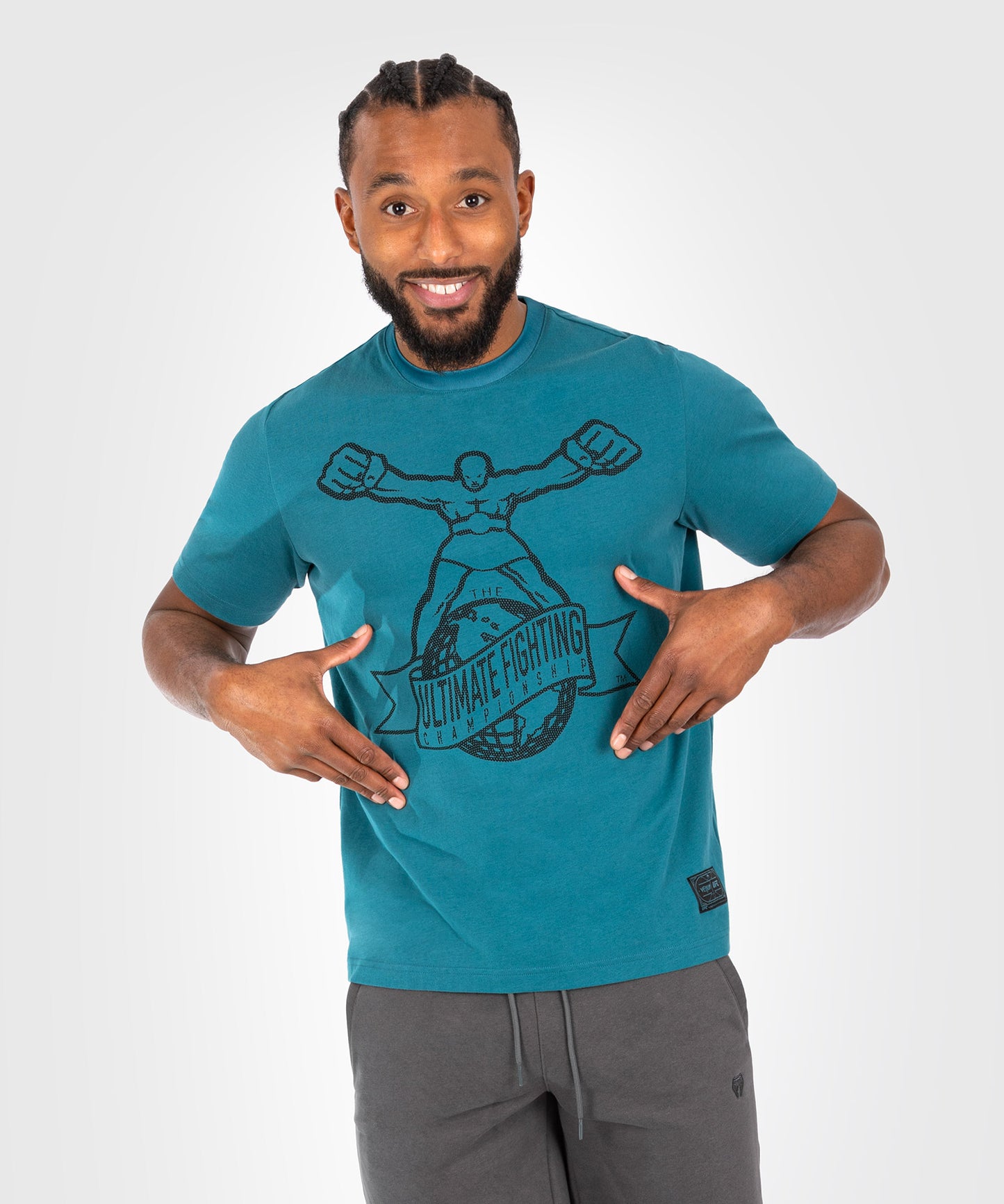 UFC by Venum Ulti-Man T-Shirt - Blau