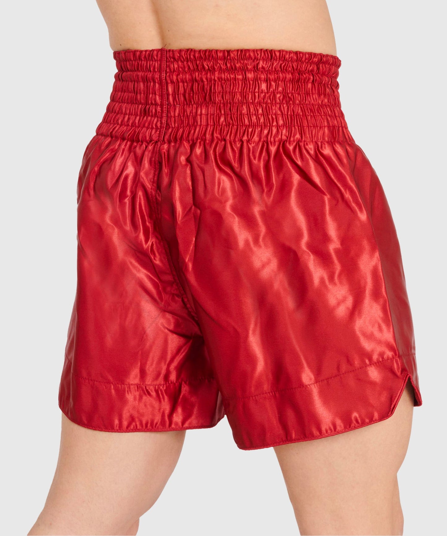 Leone Basic Pantalones de Muay Thai - Rojo